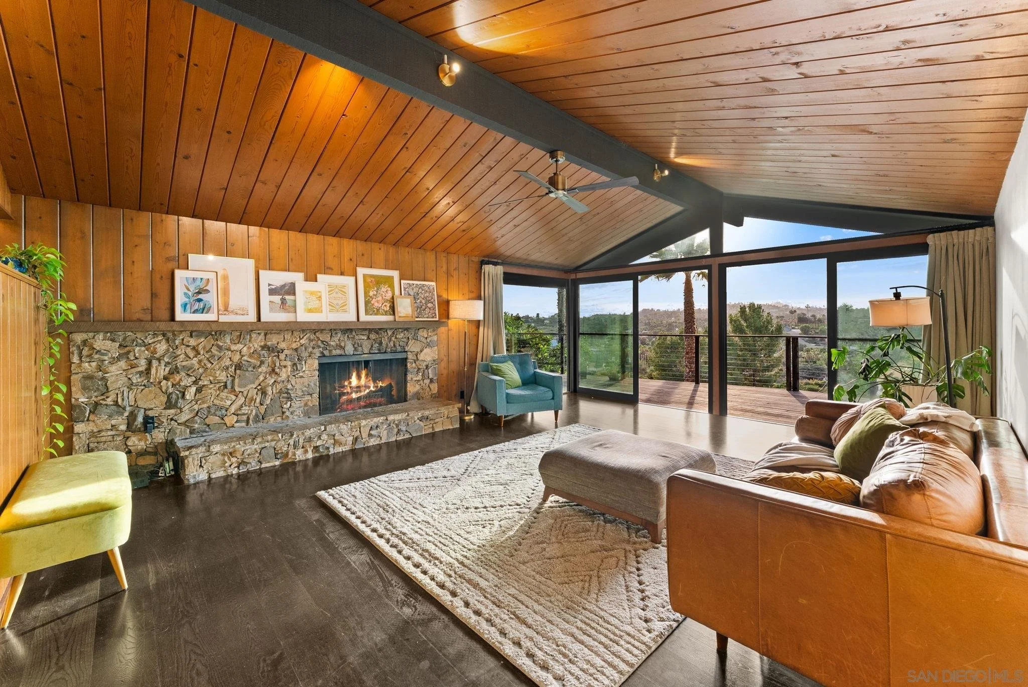 Beautifully updated MCM in El Cajon.  Sophisticated modern upgrades with tons of original character.  