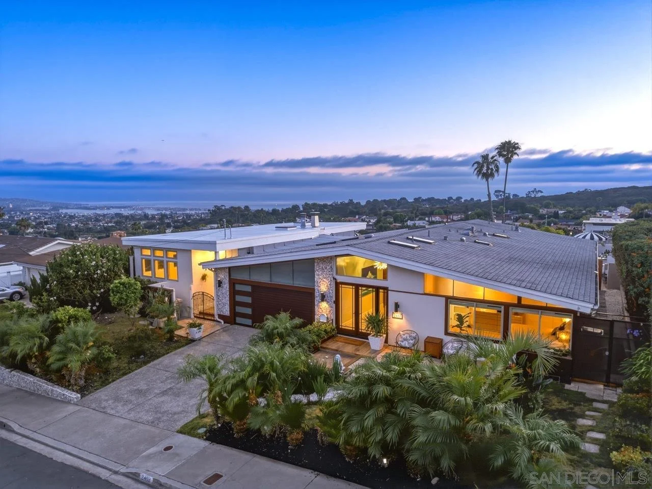 Krisel and Palmer in North PB.  Stunning home with VIEWS!
