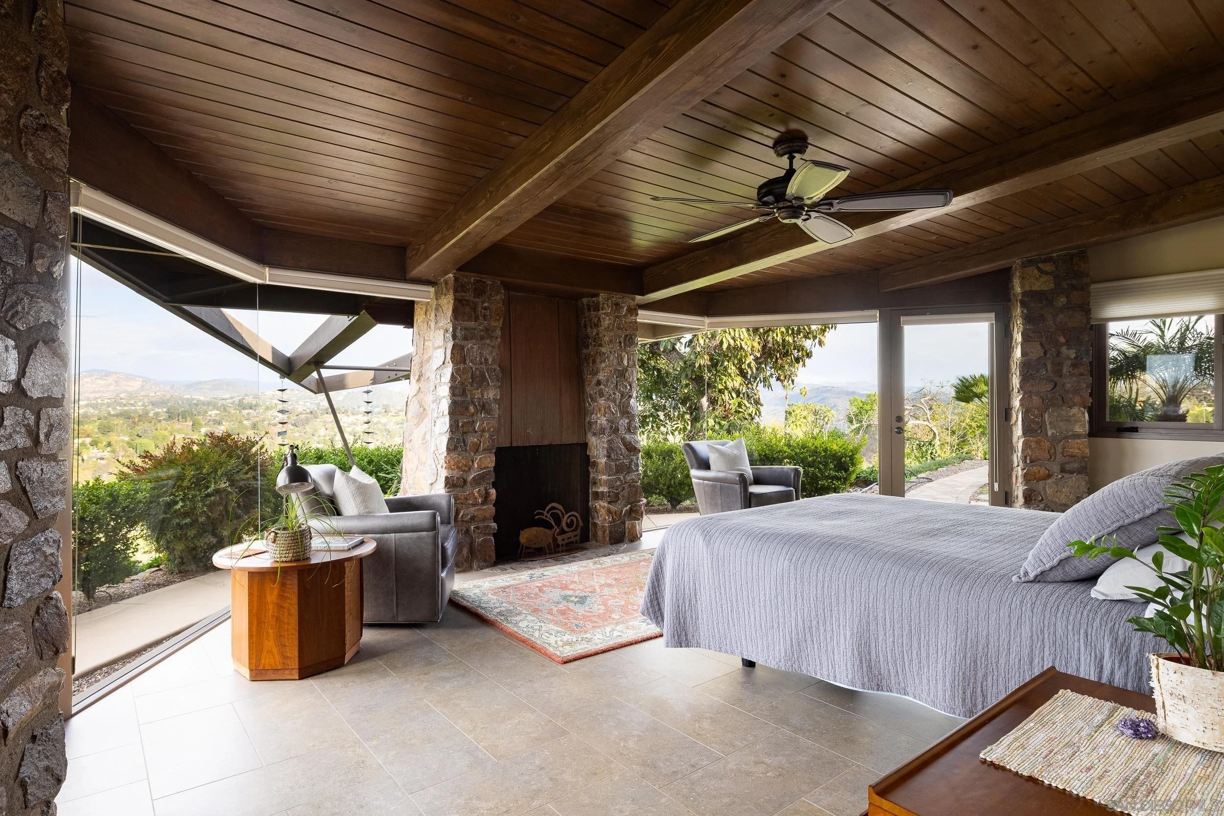 Mid Century on Mt. Helix by Lloyd Ruocco, a true stunner with Mills Act!