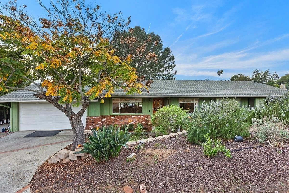 Mid Century Ranch Home in Vista.  Nicely updated.  Built in 1960.  