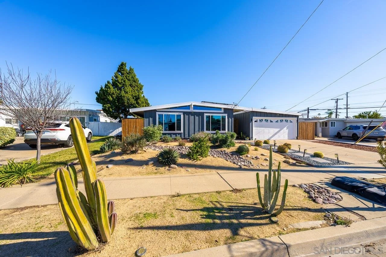 A beautifully updated 1957 Mid Century home in San Carlos.  Gorgeous landscaping!  Classic charm with a fresh, modern feel.  
