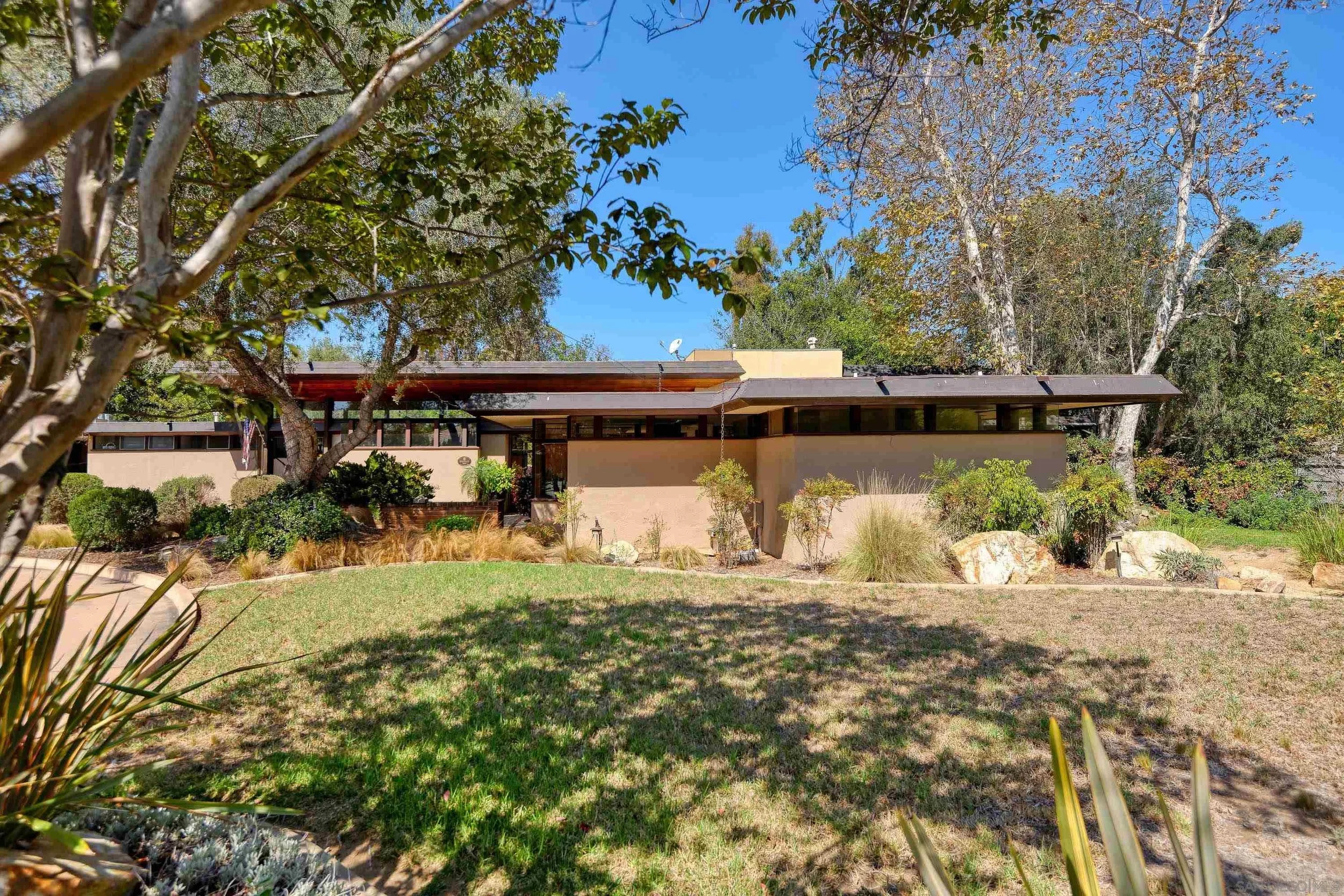 George & Iris Goodman Residence (1968) by Rex Lotery. Mills Act Home.  