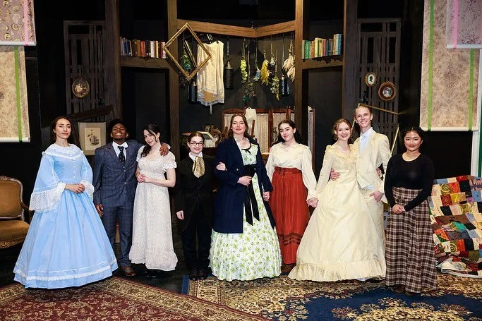 May 3, 2025
Little Women: The Musical
Director: Will Pomerantz
Music Director: Brad Simmons

Jo March/Troll- Izzy Contant/ Llana Chin
Beth March-Nicole Florencia
Amy March-Corinne Seaver
Meg March- Elian Wigisser
Marmee March-Ruth Miller
Laurie-Ethan