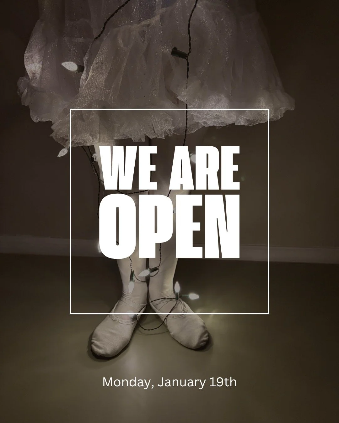 We are open tonight! See everyone soon!!