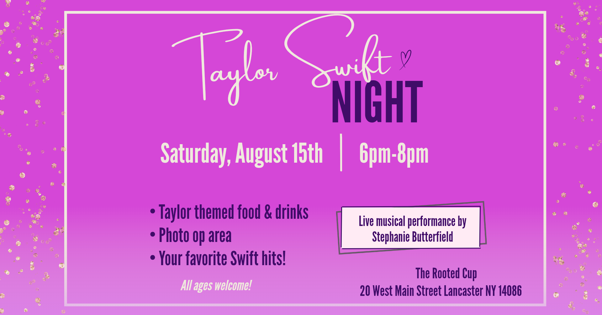Taylor Swift Night!