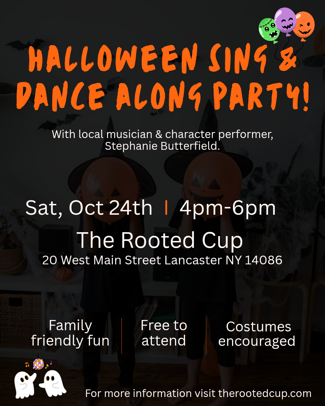 Halloween Sing & Dance Along Party!