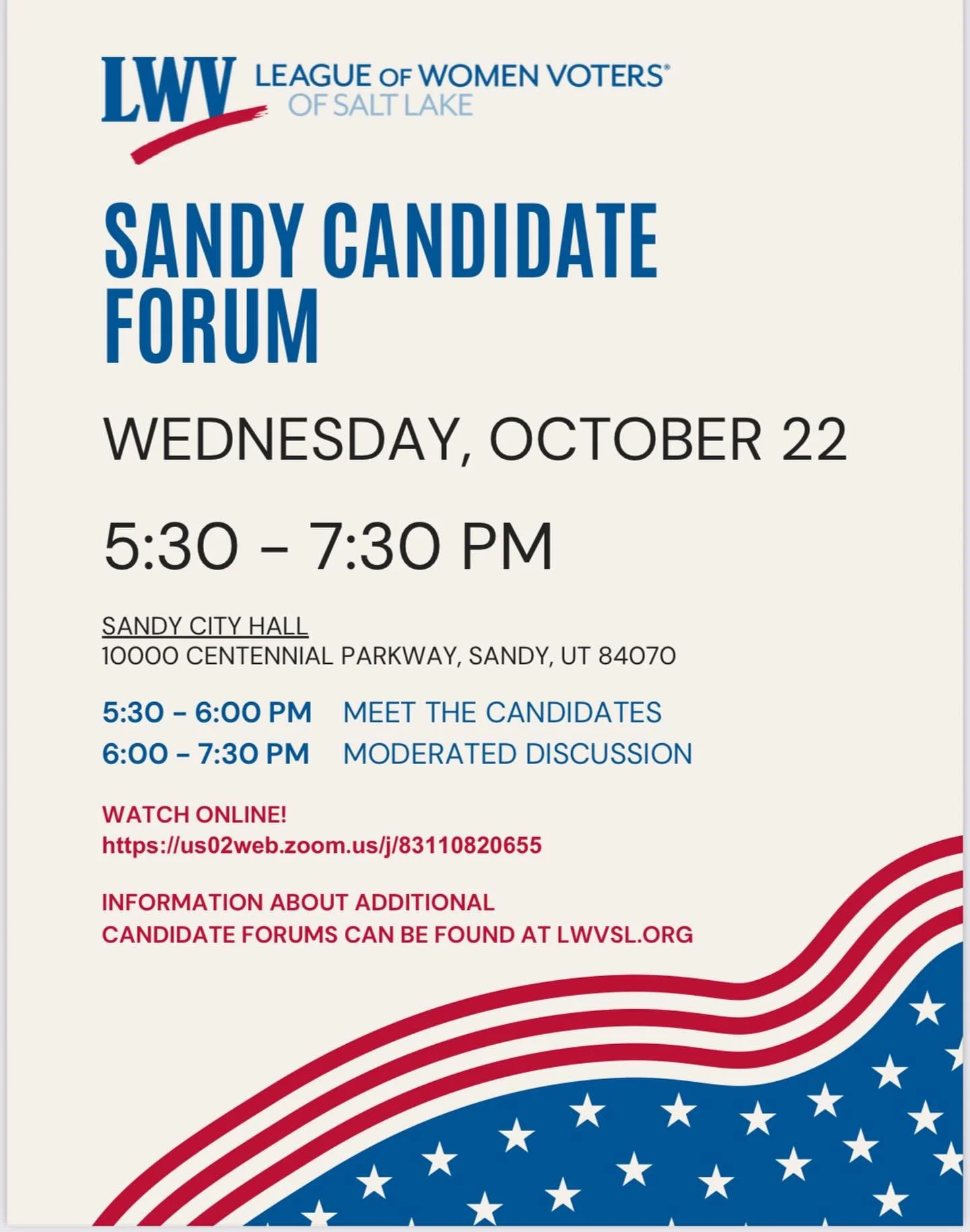 See y&rsquo;all at the candidate forum! Learn the truth and support vision, accomplishment, leadership &amp; progress. Fight PAC-funded AI propaganda. #votemonicaz