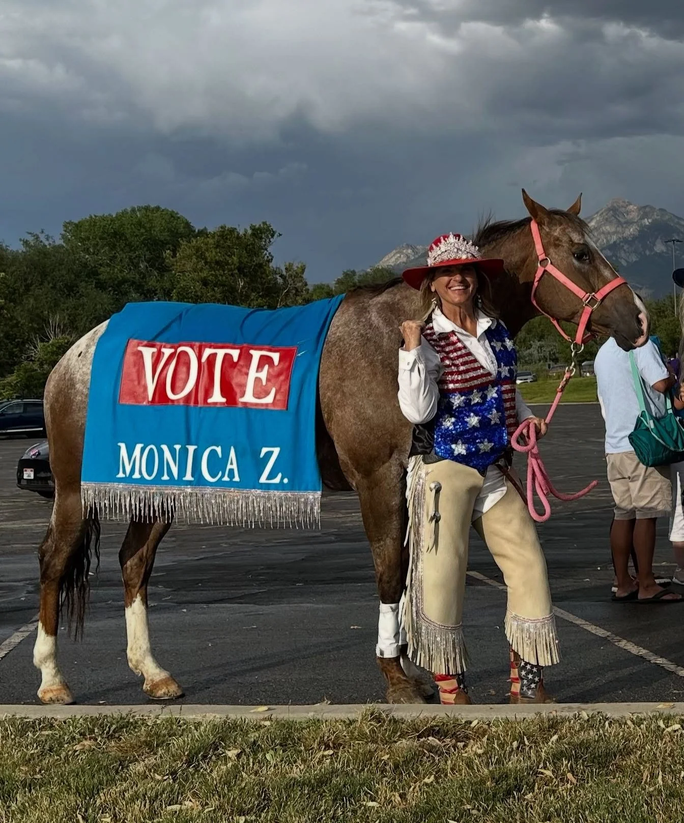 We sure had fun on the campaign trail last year &mdash; and this July 4th picture says it all!
Thank you to everyone who believed in my leadership and shared my vision for Sandy&rsquo;s future. The excitement of last week&rsquo;s inauguration came an