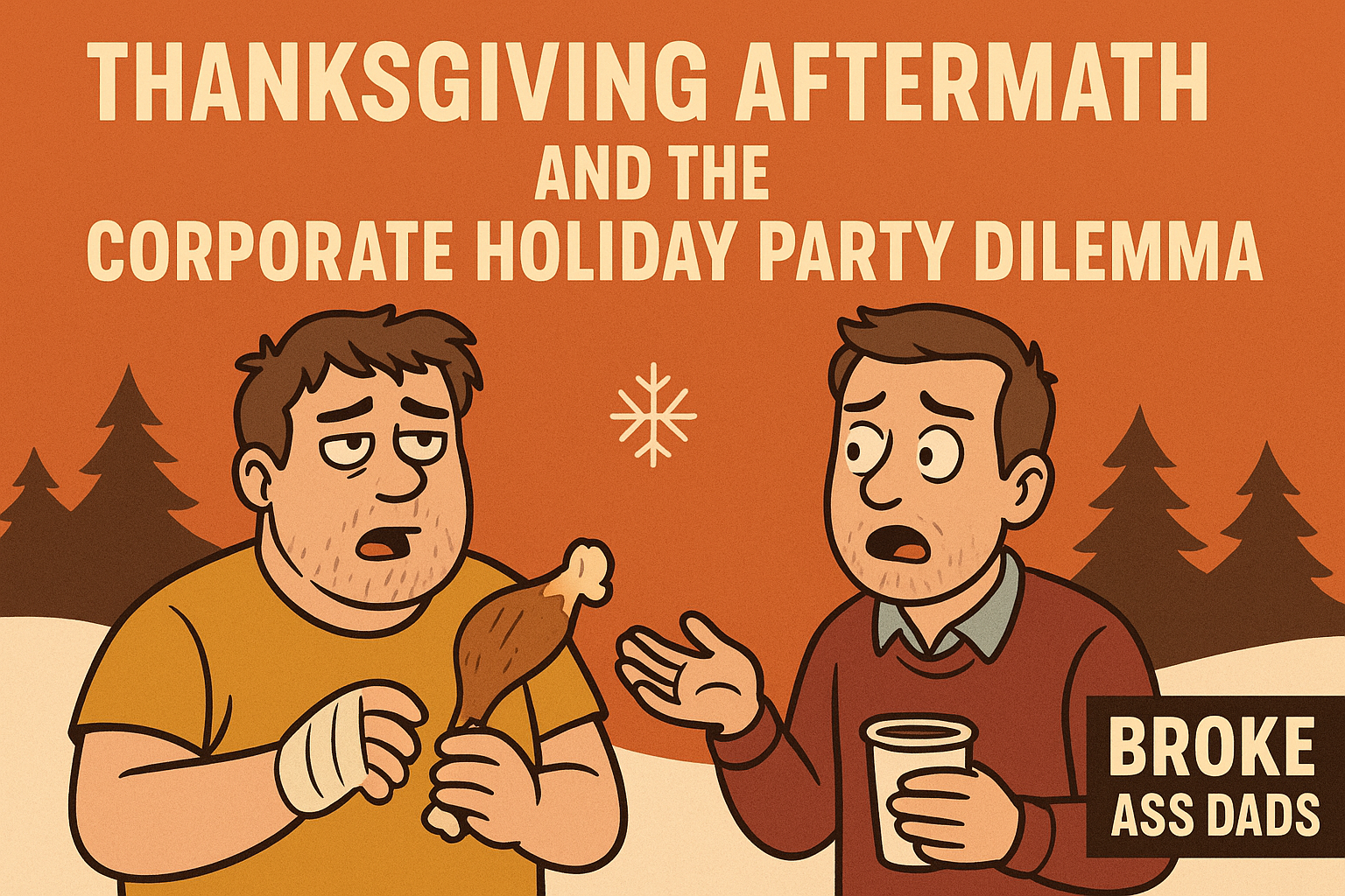 Episode 42: Thanksgiving Aftermath and the Corporate Holiday Party Dilemma.