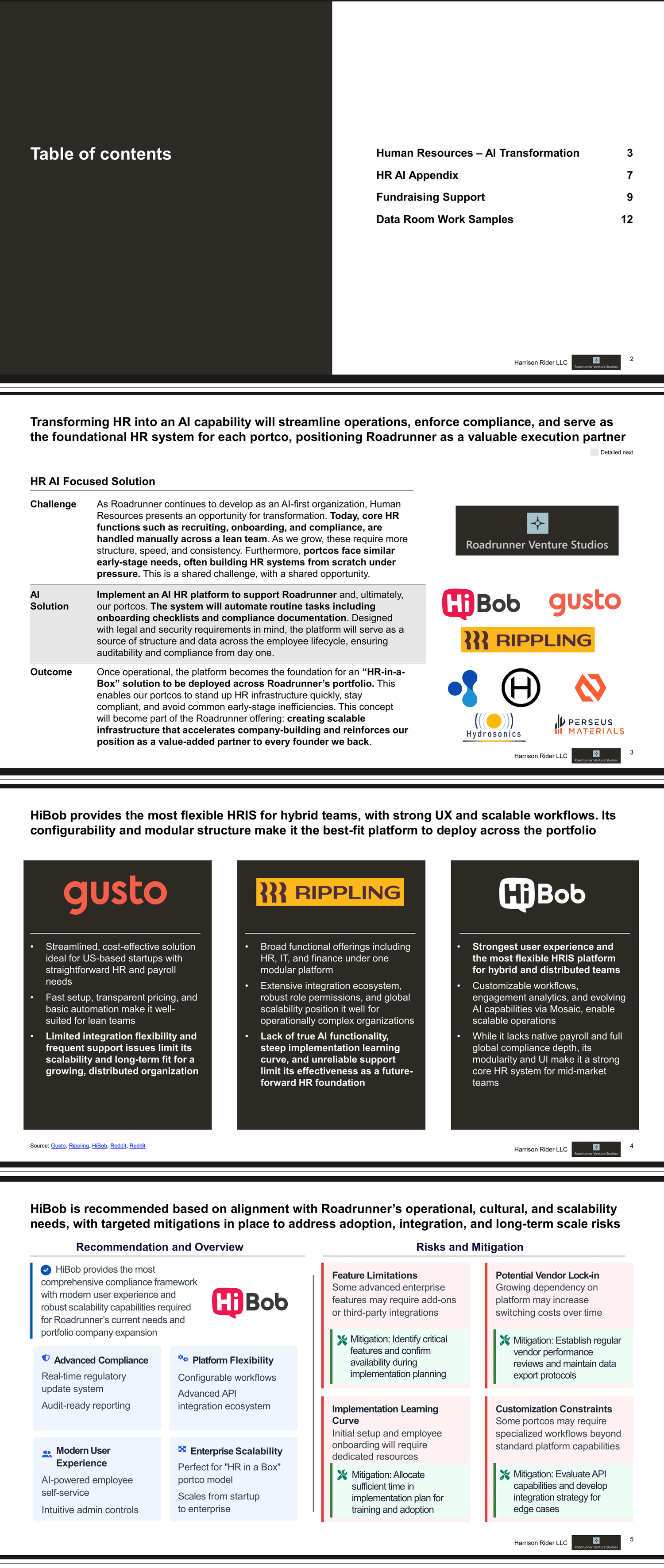HR AI Transformation slide block 2