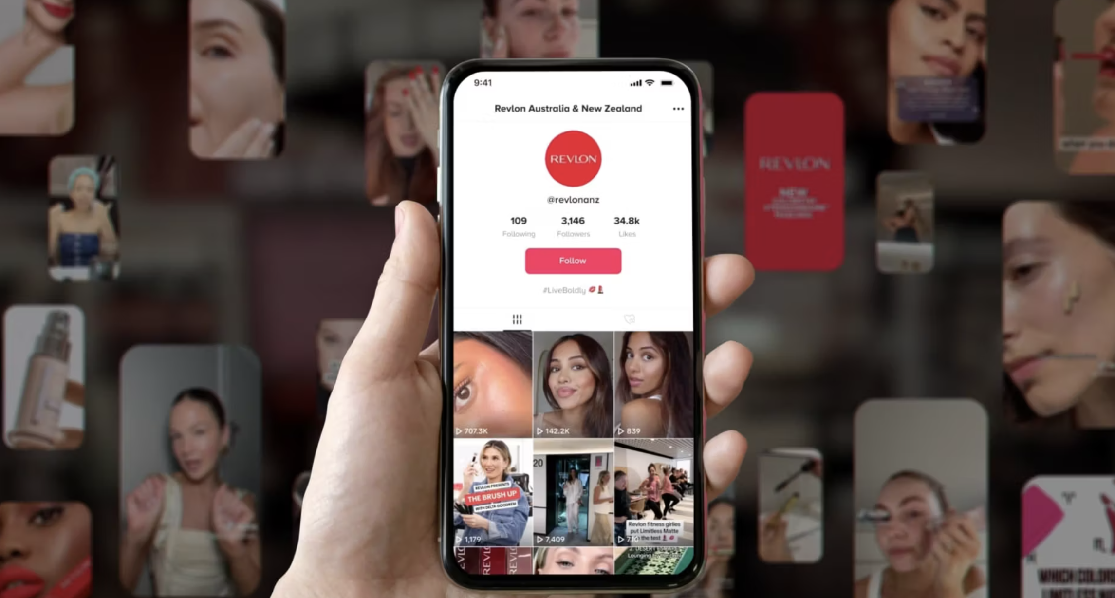 Bringing the love to Revlon