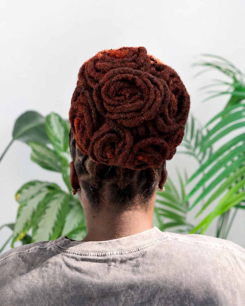 Rose Bun (Retwist & Creative Style)