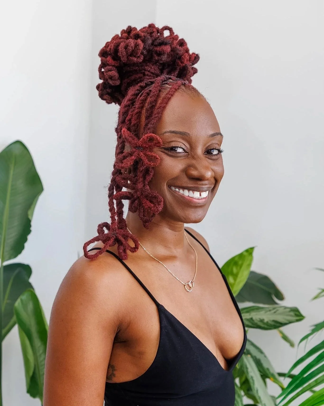 Petal Bun High Pony (Retwist & Creative Style)