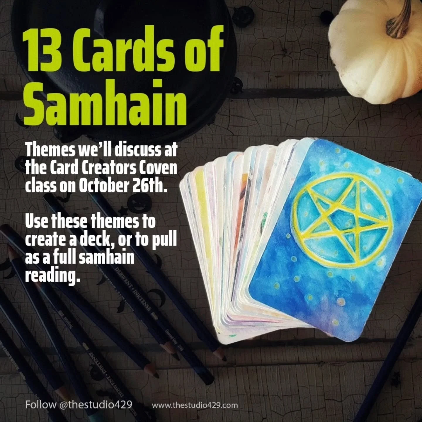 Its that time of year! Halloween, Samhain! The veil thinning, the spirits closer. The energy higher. 

We're gathering together to create oracle cards and uncover the messages we need to hear. 

Message me to claim a spot if this speaks to you.