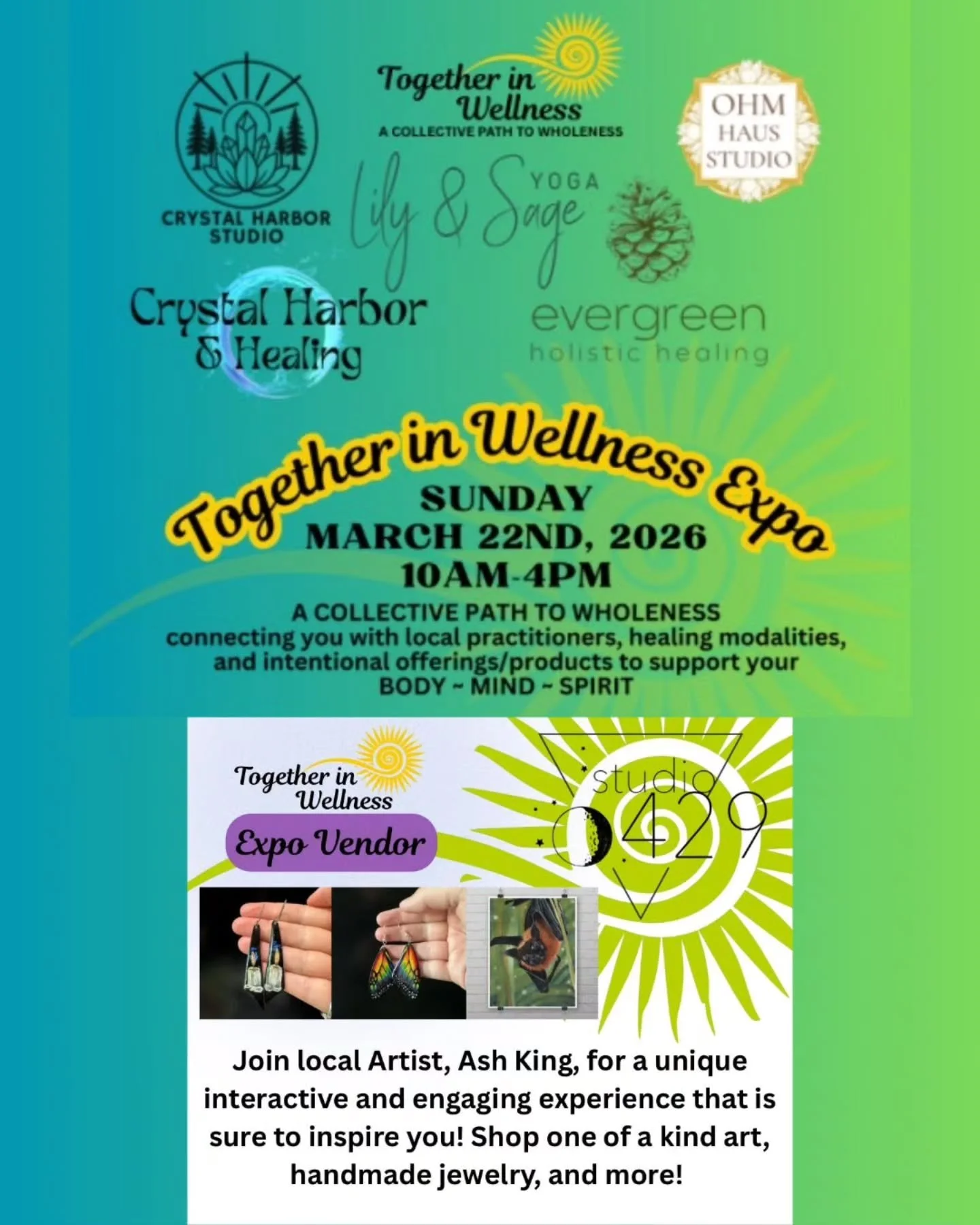 Join us tomorrow at Hunt Hill for an amazing day with vendors, local food, raffles from the vendors, and talks about wellness. It's all about interional health for mind, body, and soul.

N2384 Hunt Hill Rd Sarona.