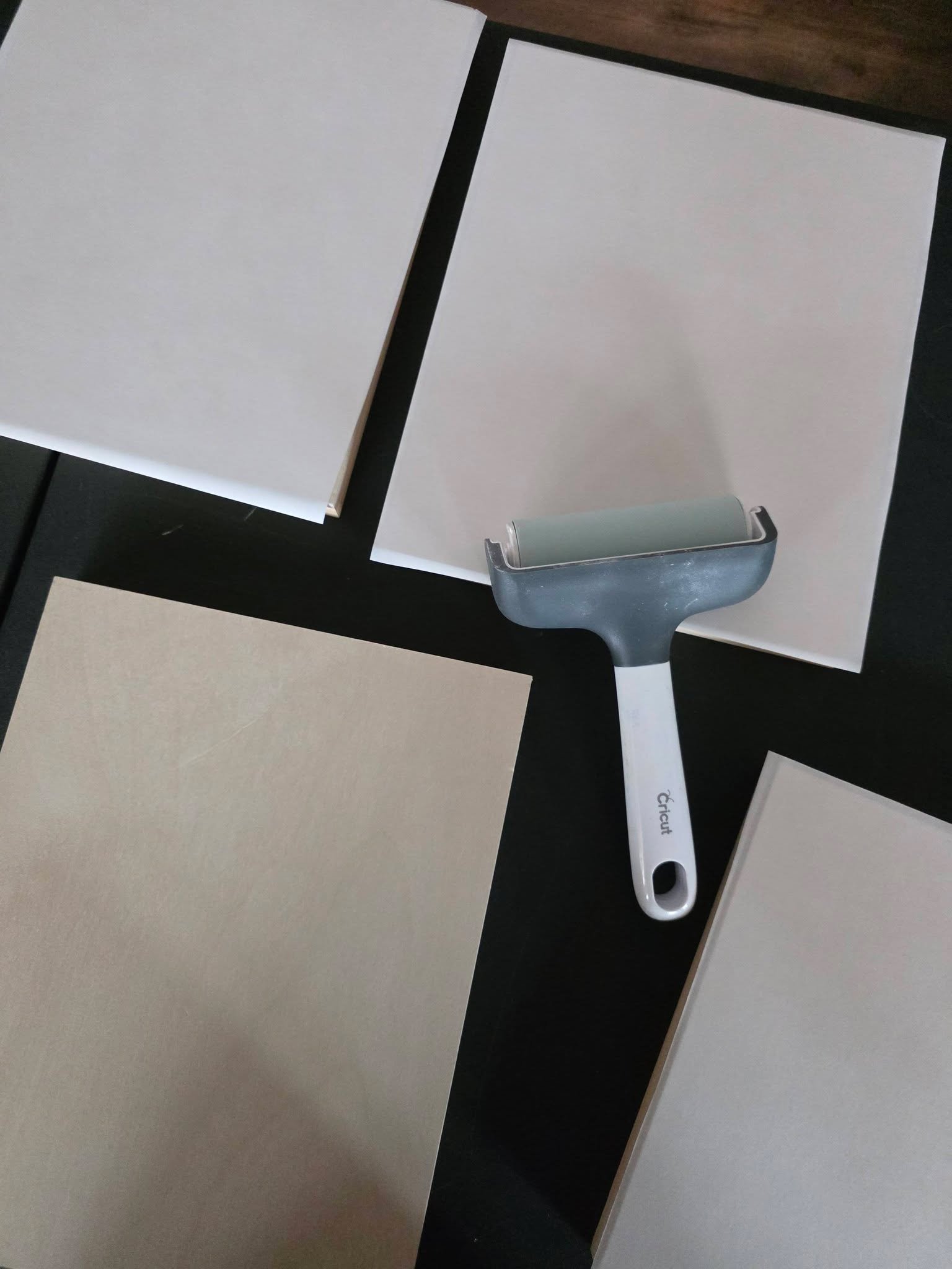 Its finally warm enough to start varnishing artworks! First step is to get them all mounted to the wood panels. Then scanning, and then varnishing.