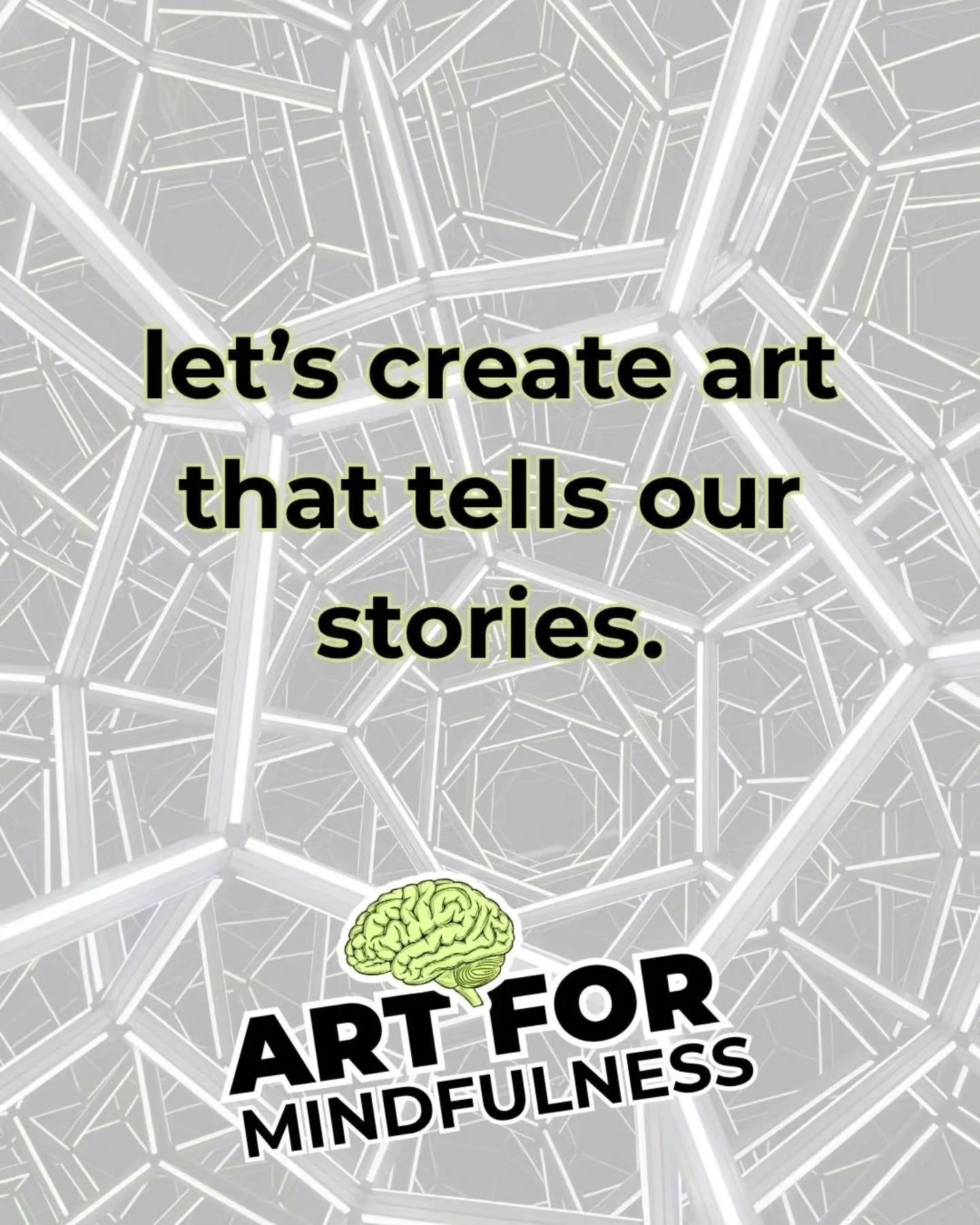 we&rsquo;re going to create art that tells our stories. 

The pieces we create contain our breath, our heartbeats, our souls. 

They contain our deepest desires and the truths we hold close to our hearts. 

Each line, each brush stroke, each pencil m