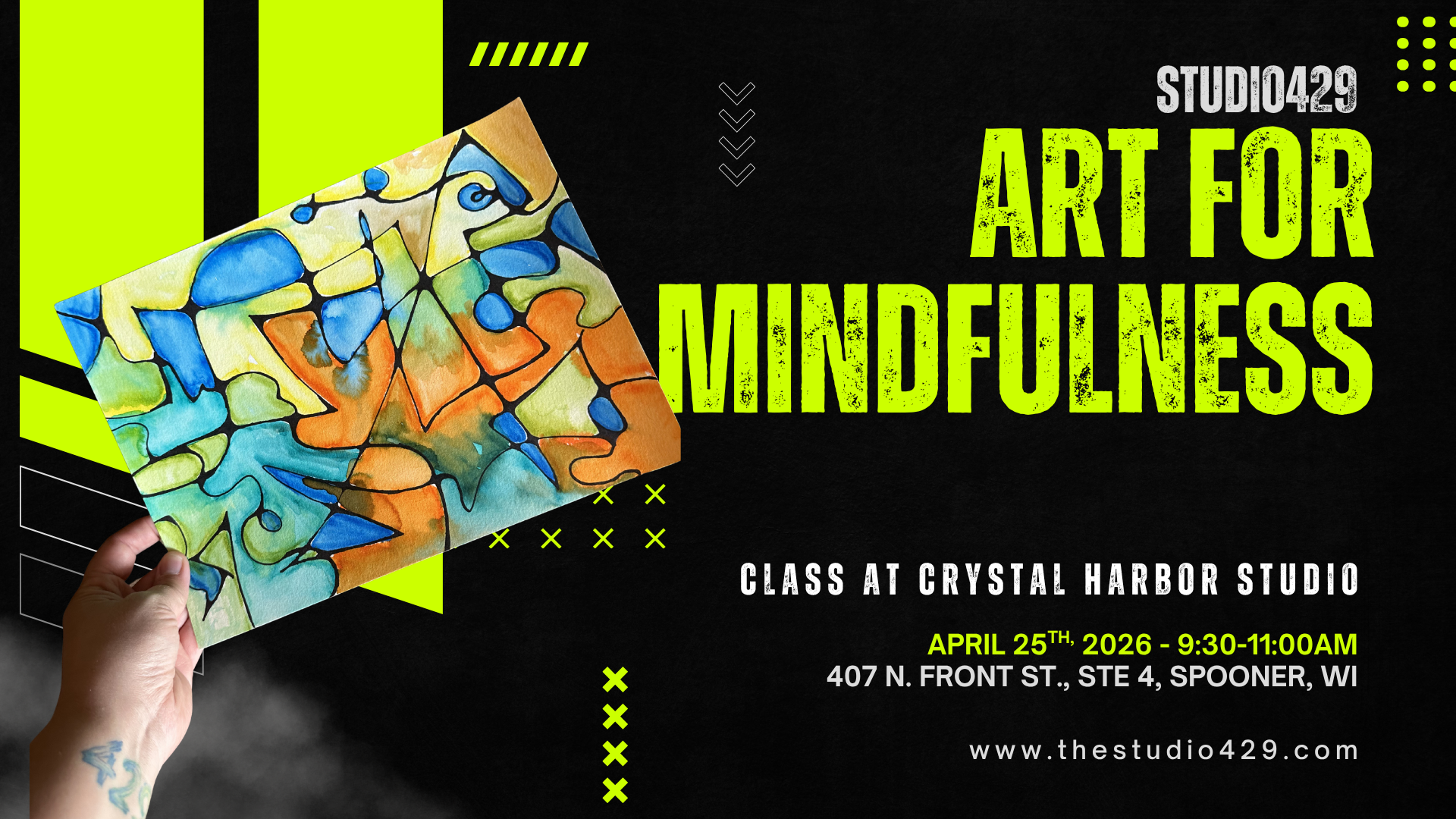 Art for Mindfulness - April 25th