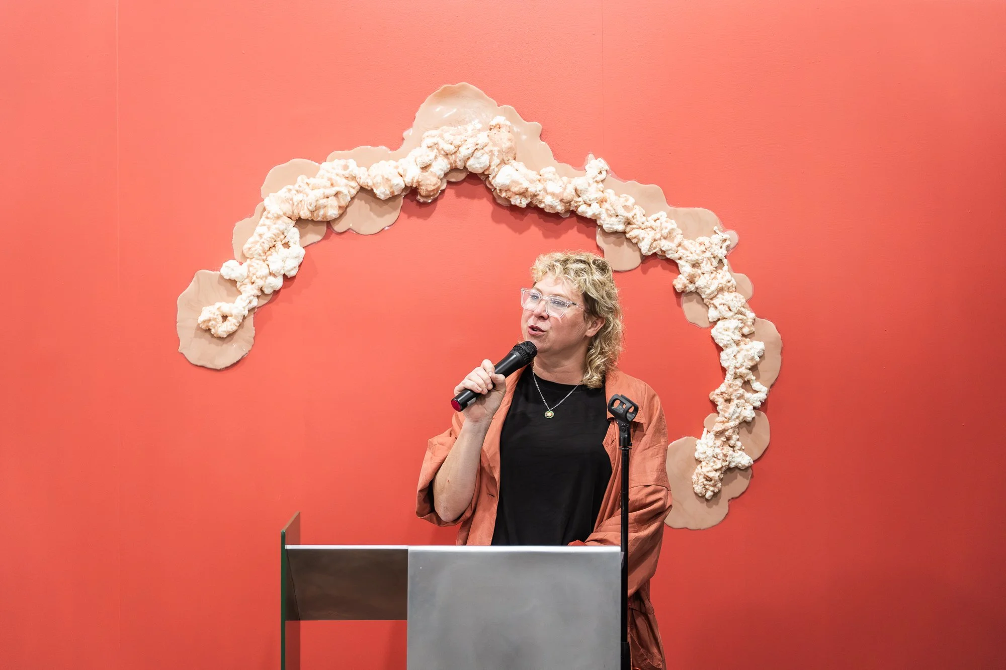Opening Celebrations: 'Anarchive: Gut-feeling' (2026), event documentation, Adelaide Contemporary Experimental. Photography by Lana Adams.