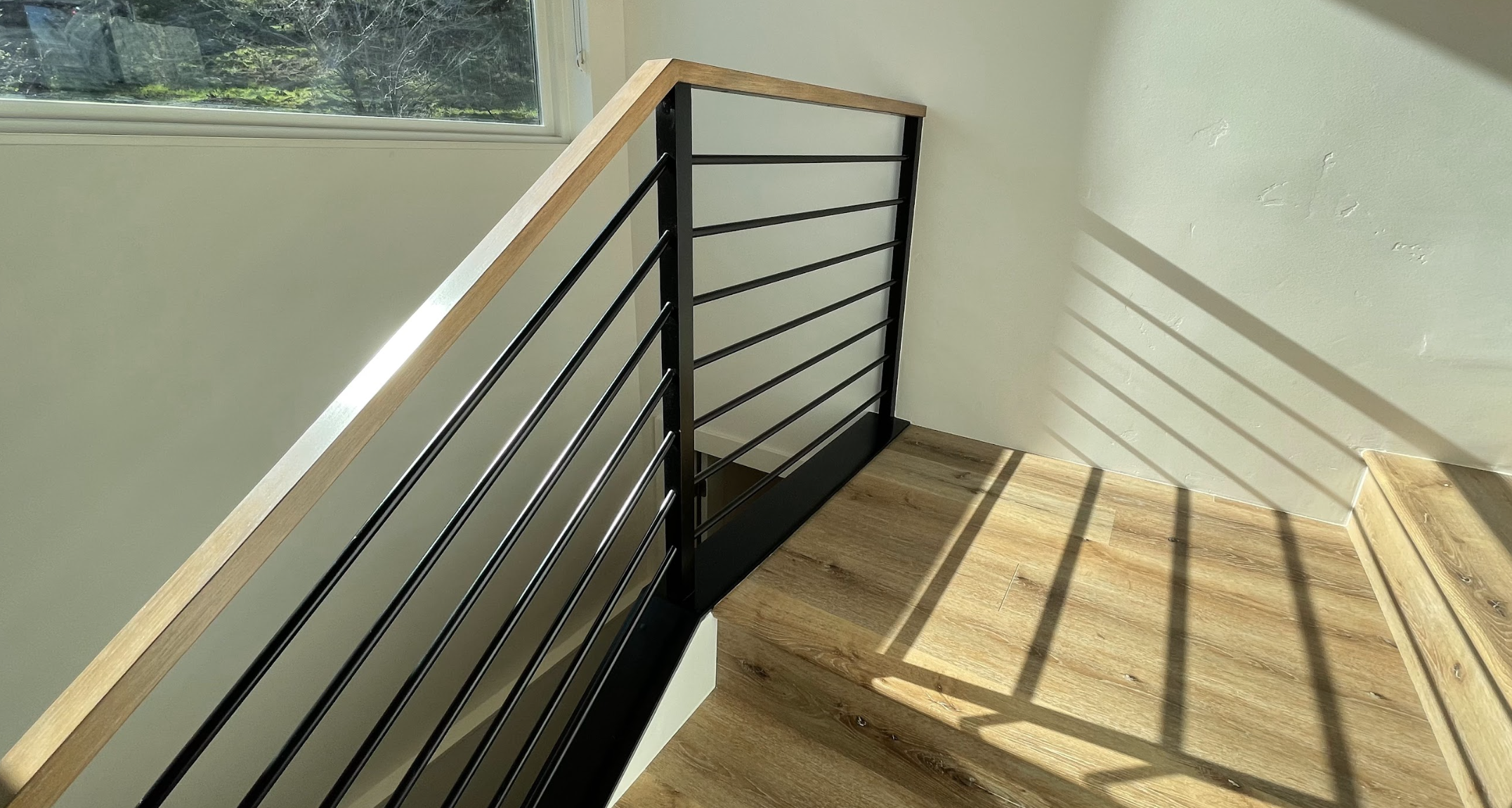This Basalt home underwent a stunning transformation, blending elevated design with everyday comfort. The remodel included a full kitchen redesign with modern fixtures and finishes, all-new flooring throughout, custom railings for a refined architect