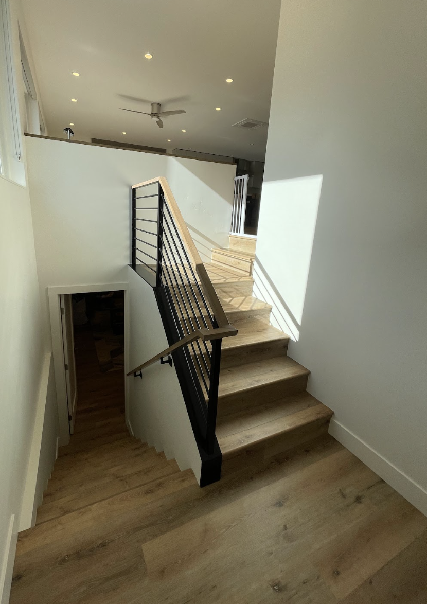 This Basalt home underwent a stunning transformation, blending elevated design with everyday comfort. The remodel included a full kitchen redesign with modern fixtures and finishes, all-new flooring throughout, custom railings for a refined architect