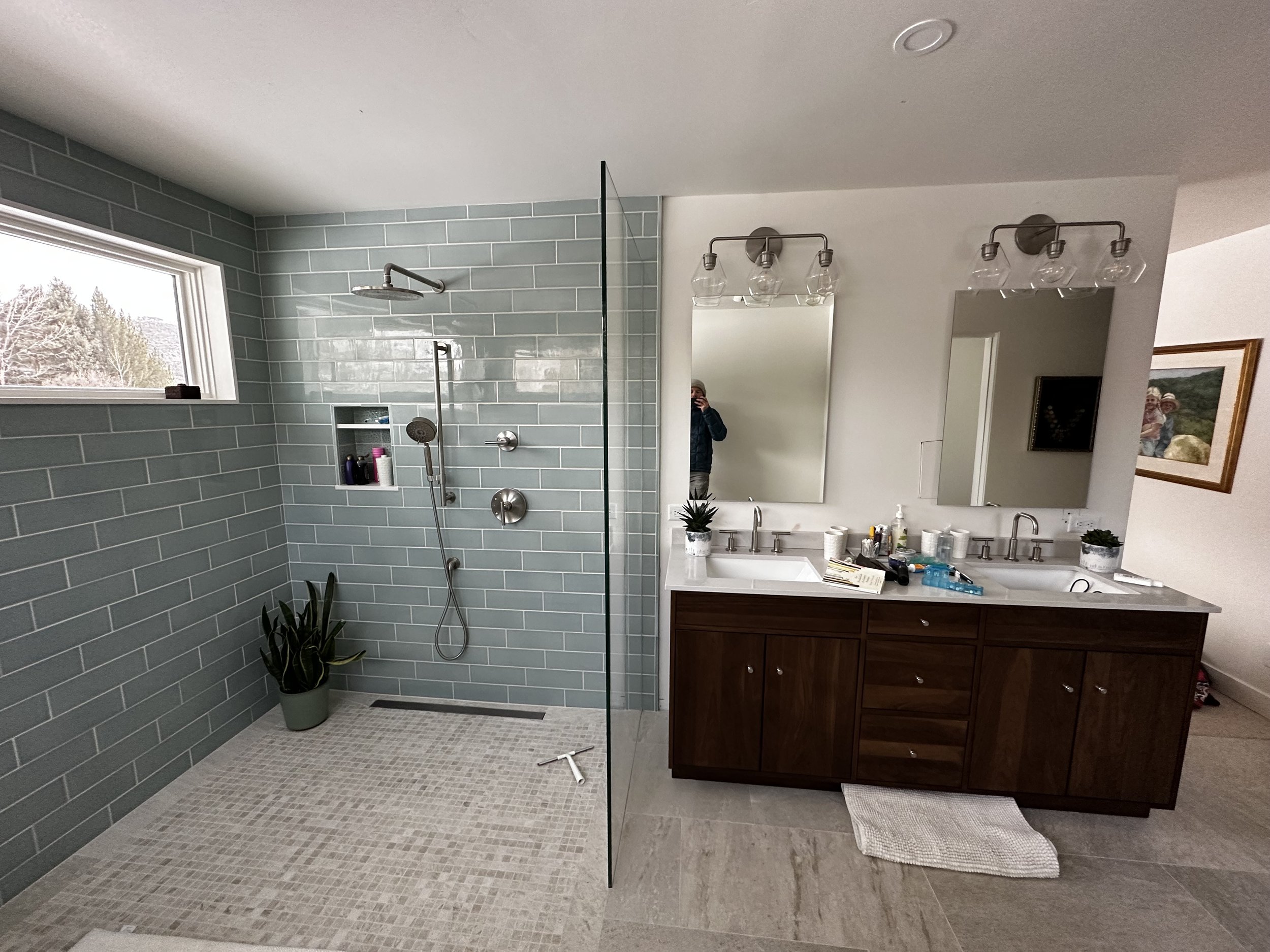 This full-home remodel was a complete reimagining of space, comfort, and design. The master bathroom was transformed into a serene retreat with high-end finishes, custom tilework, and spa-inspired features. In the kitchen, timeless design meets moder