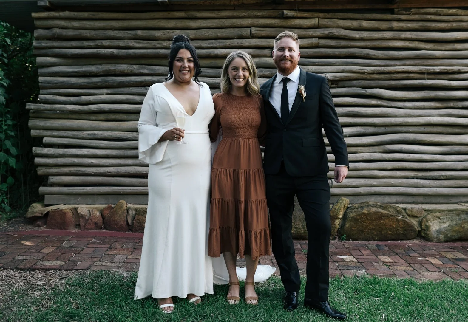 Family naming ceremony performed by celebrant Gathered by Shanda in Western Australia