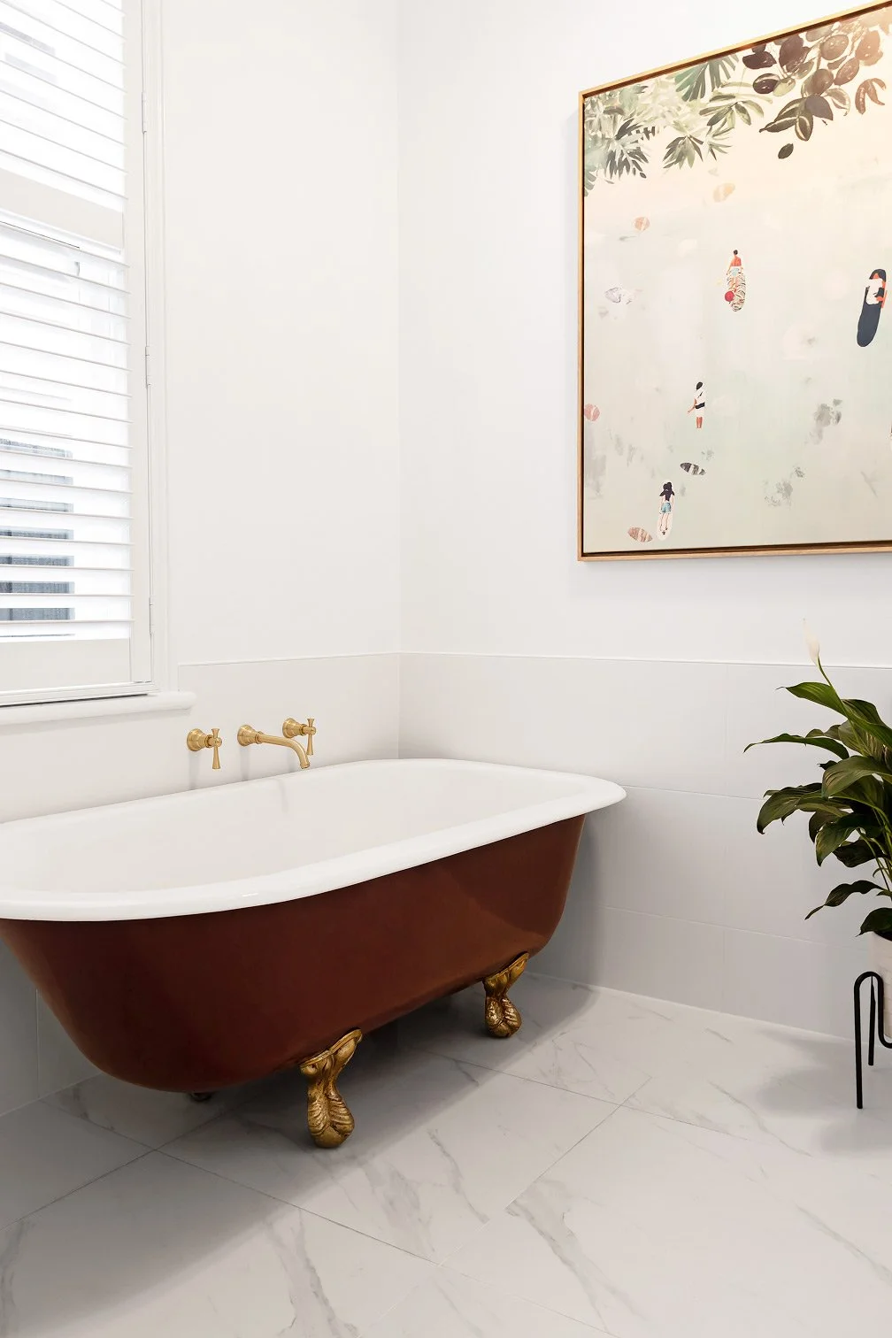 "Bathroom renovation Moonee Ponds with a contemporary design.