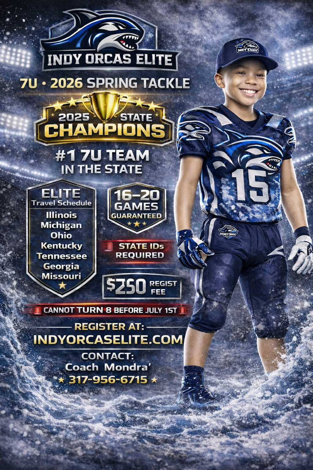 7u Regular season Football