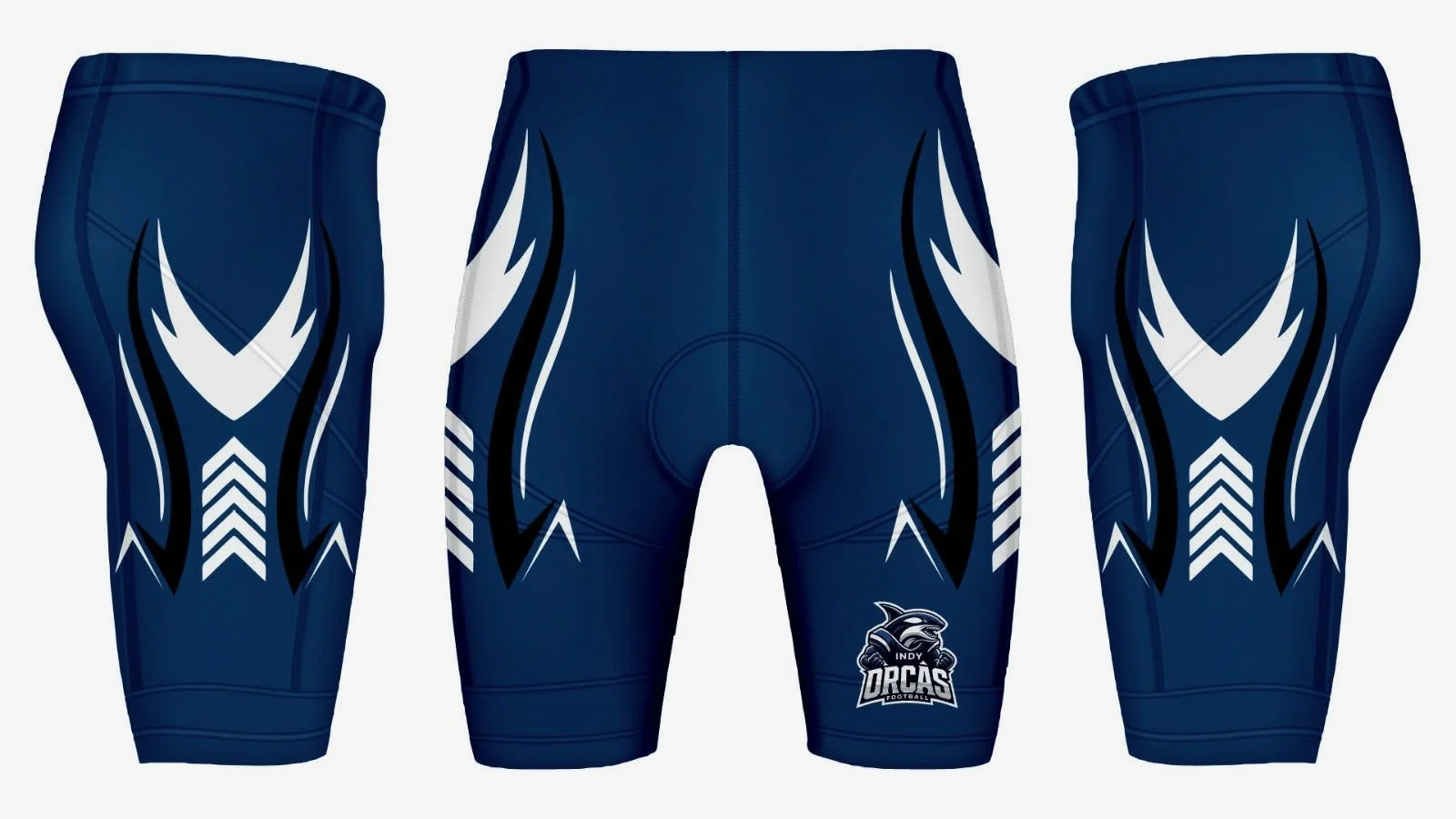 Orca biker shorts