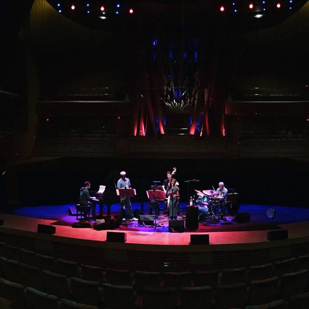 At Walt Disney Concert Hall opening for Christian Mcbride