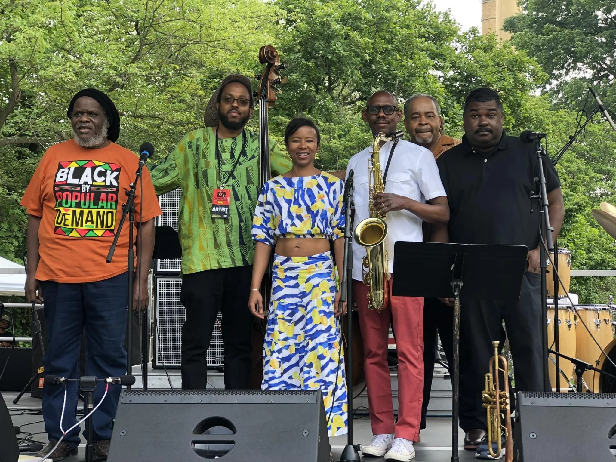 With Doug Carn at the Homefront Festival, DC 2024