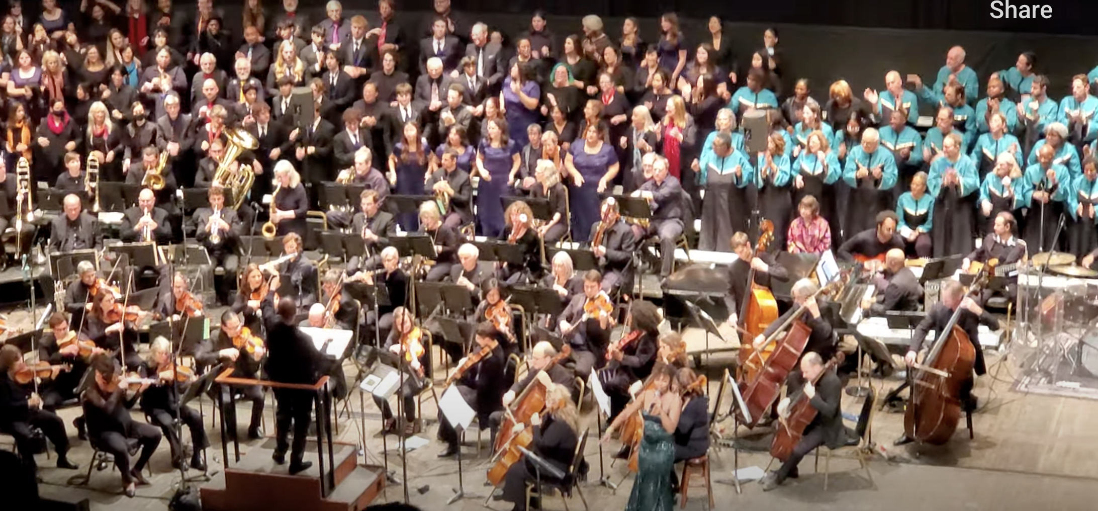 With the Oakland Symphony 2024