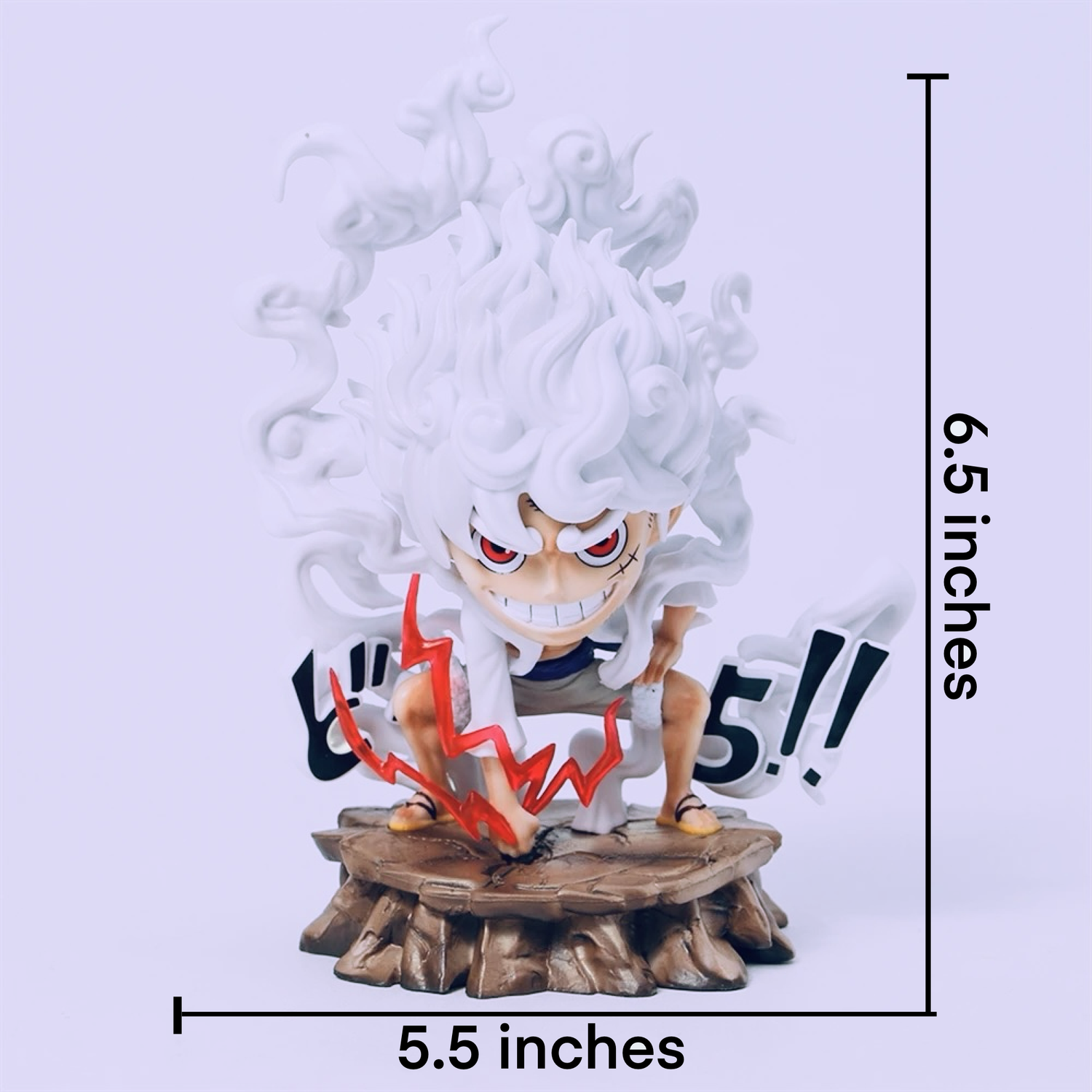 One Piece Luffy Gear 5 - Sun God Nika Figurine (Wano Arc