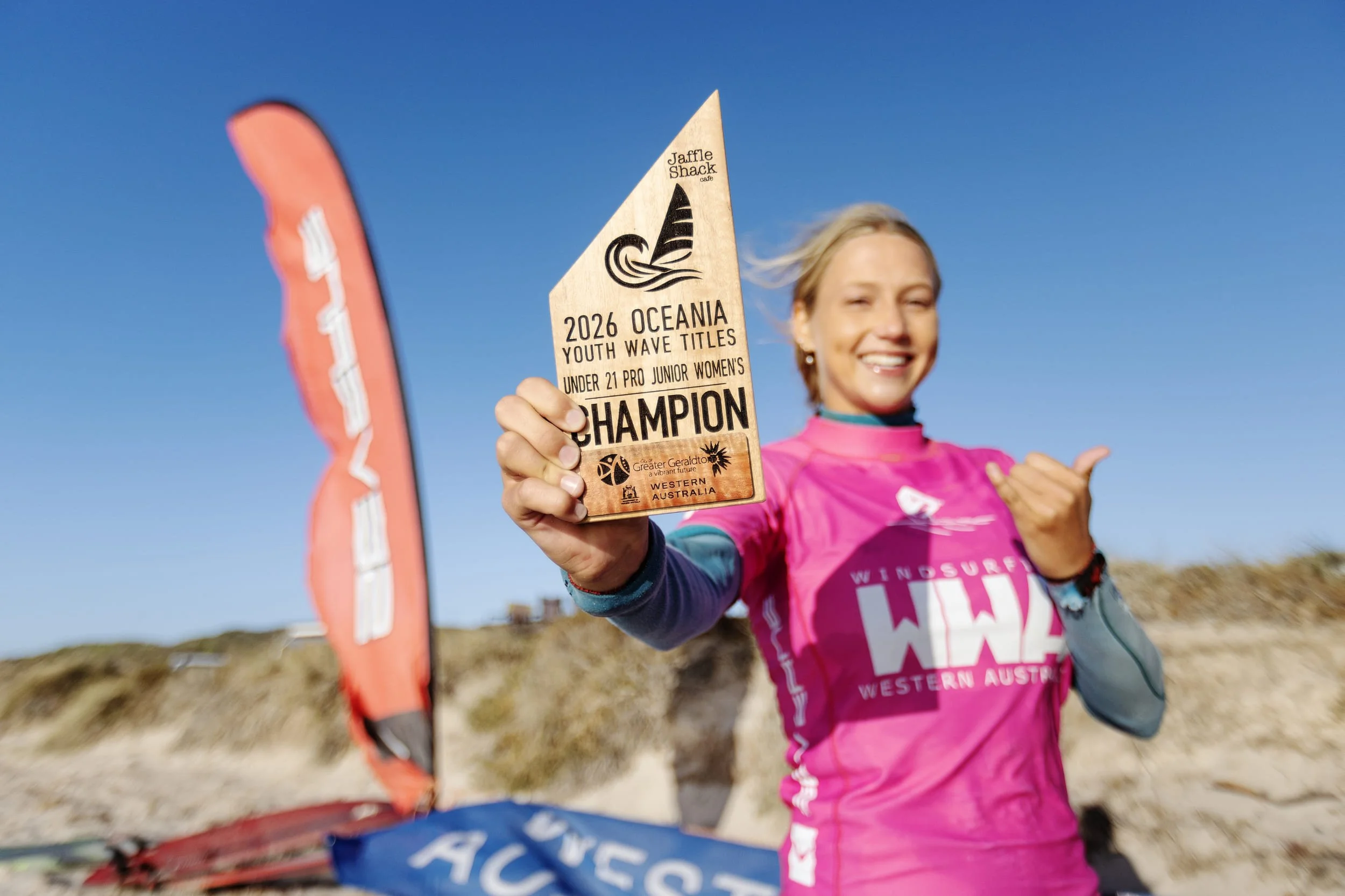 Local World Junior Champion Sarah Kenyon Makes Waves!