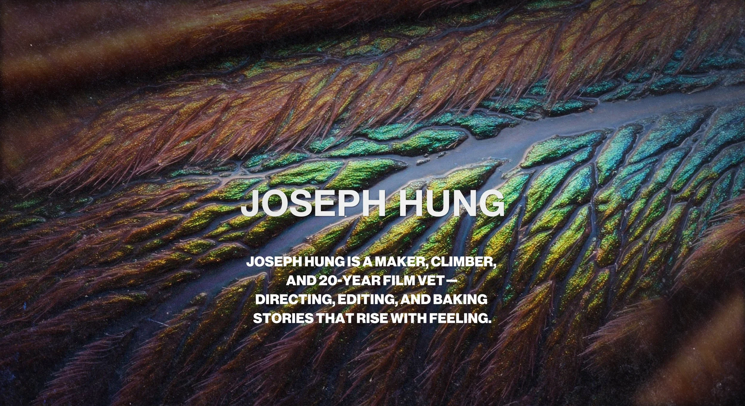 JOSEPH HUNG | Director Editor