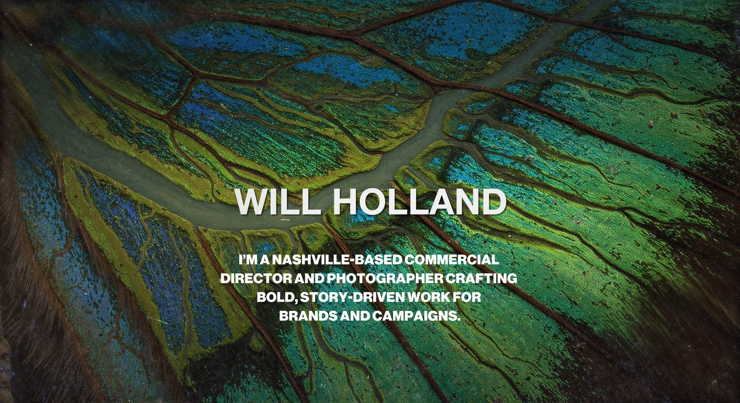 WILL HOLLAND | Writer Director