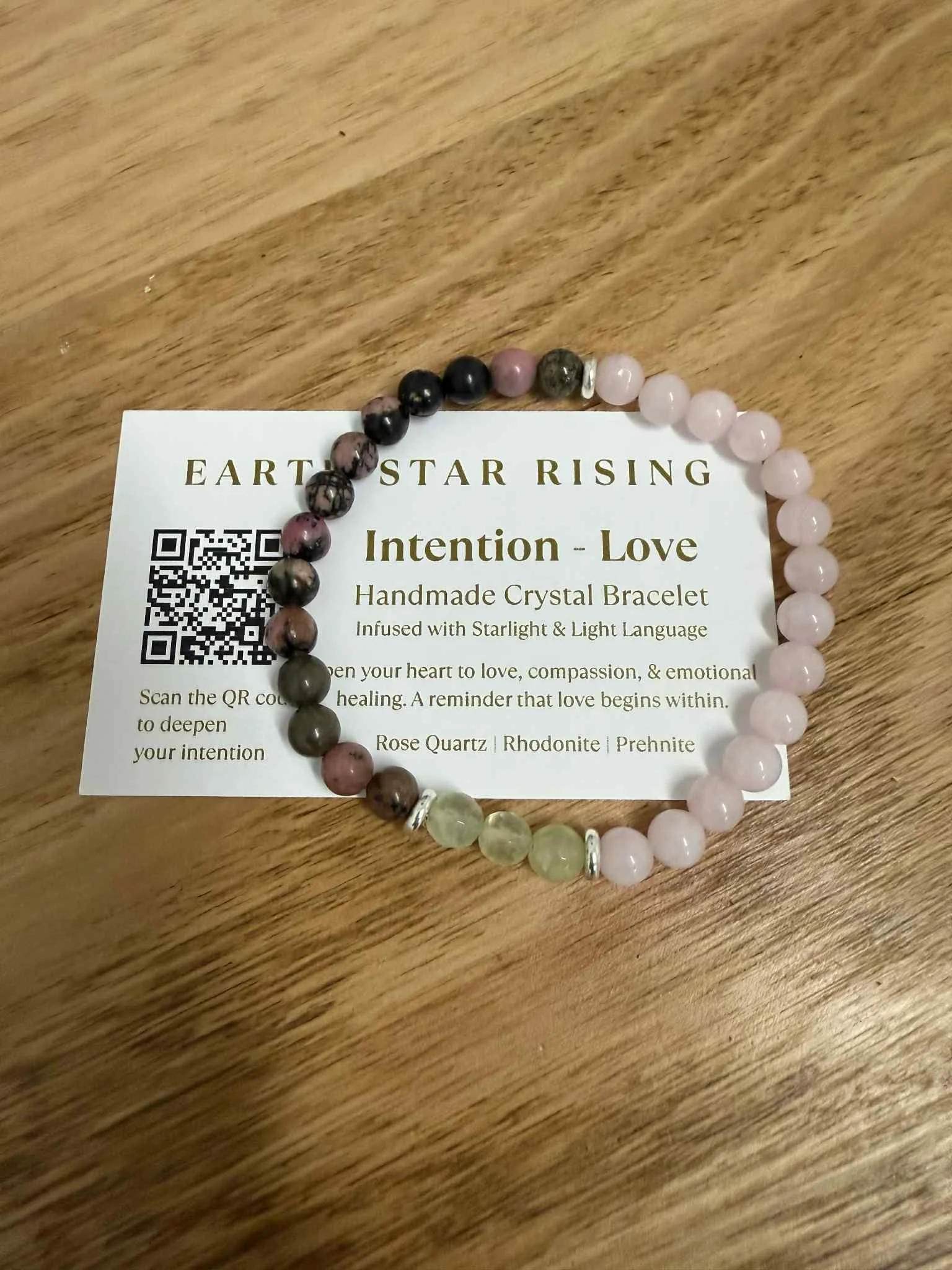 Intention Bracelet Love