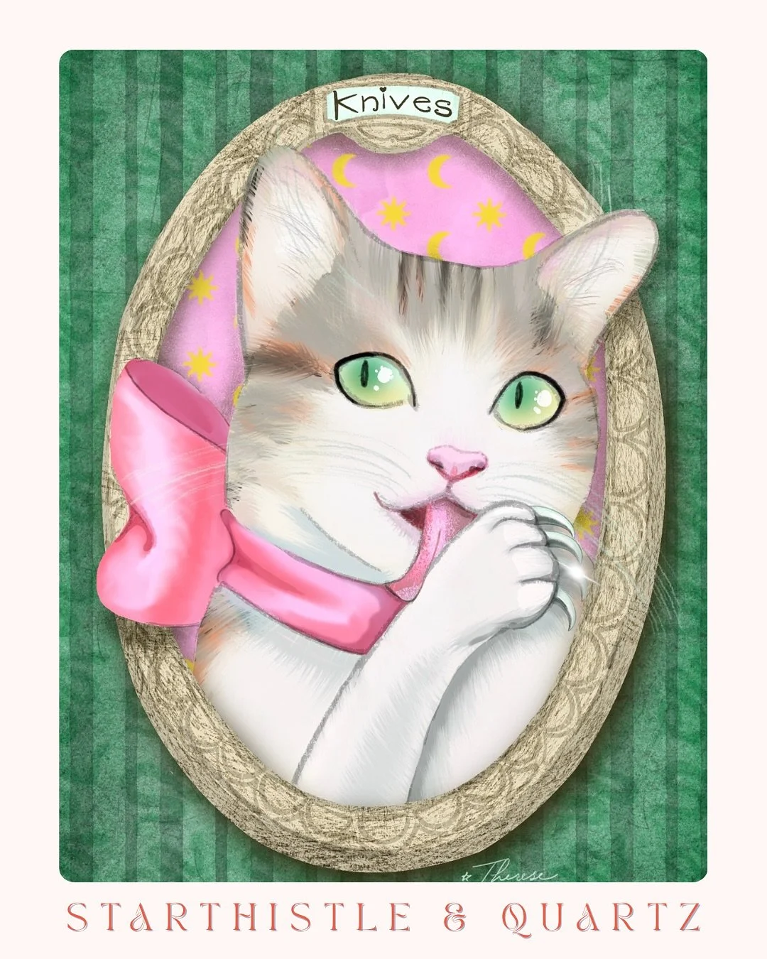First #scaryandsweet2025 prompt: &ldquo;sweet &amp; sharp&rdquo;. I immediately thought of my kitten, Mia- who is the sharpest thing in the house right now. 😬 

Thank you to the hosts for this fun challenge!

Hosts:
@roymeister 
@heathermuellerdesig