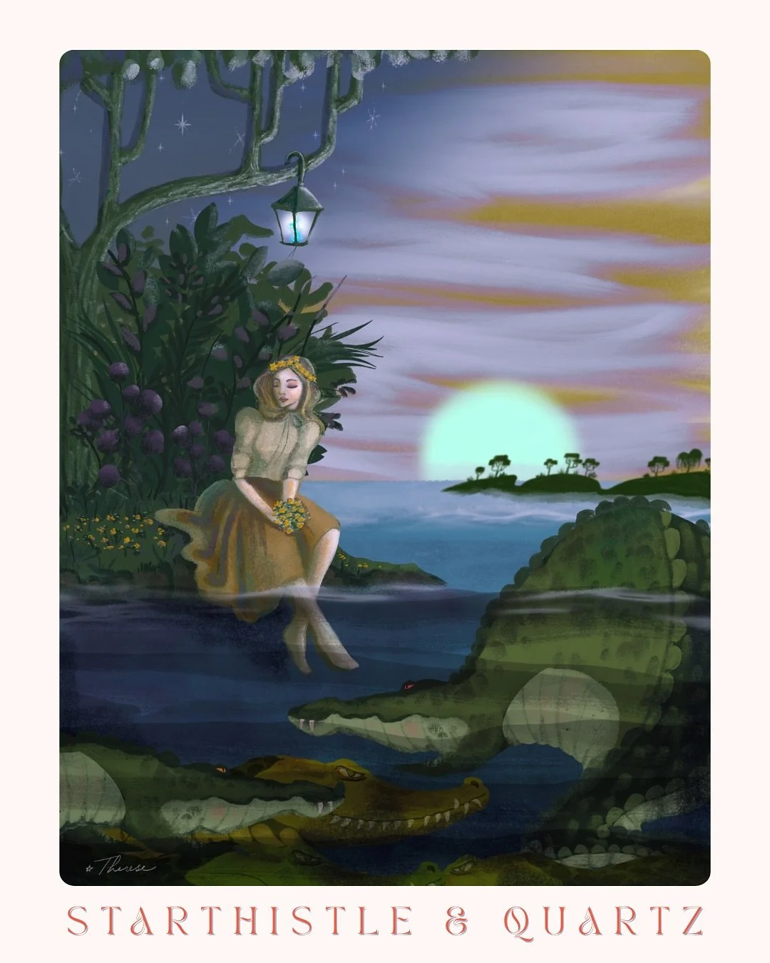 Wow, this one just took me forever. I did a hybrid of several prompts 
1: &ldquo;deep ocean + dark waters from #scaryandsweet2025 
Hosted by:
@roymeister
@heathermuellerdesign @heyalissandra @jenprocreates @jessmillerdraws 

2: &lsquo;Buttercup&rdquo