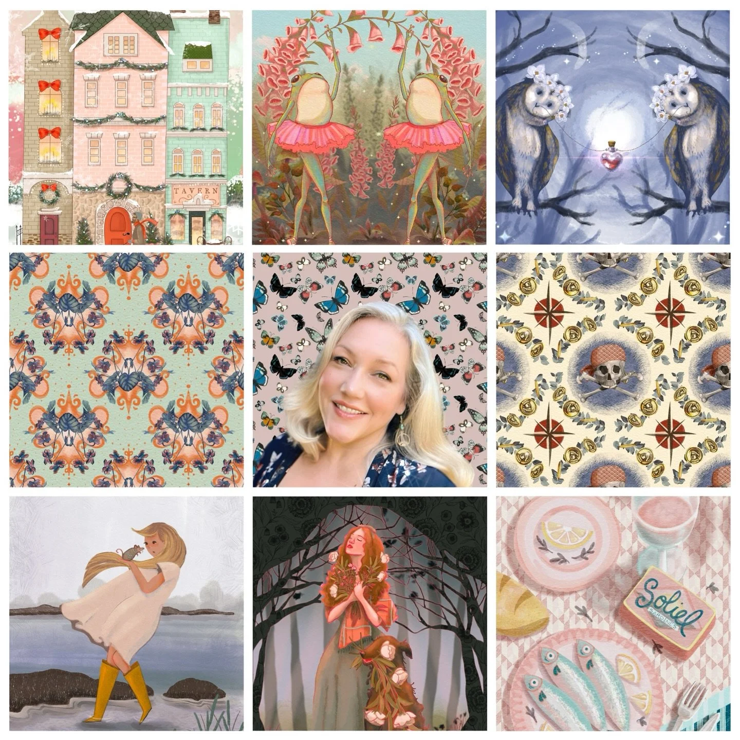 #artvsartist2025 A little review of my creative year. I think I may have made the most digital art this year! I just realized I haven&rsquo;t included any of the sketchbooks or paintings I&rsquo;ve made this year. Wow! It kind of blows my mind to see