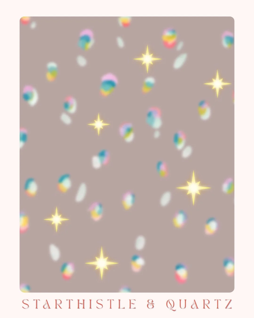 Day 25-26  of #thepatternchallengebymel hosted by @melanie.johnsson the prompt is &ldquo;Glow&rdquo; and I wanted to try and capture the feeling of light refracting on the wall from a #crystalsuncatcher as well as add a few twinkling ⭐️. 

#starthist