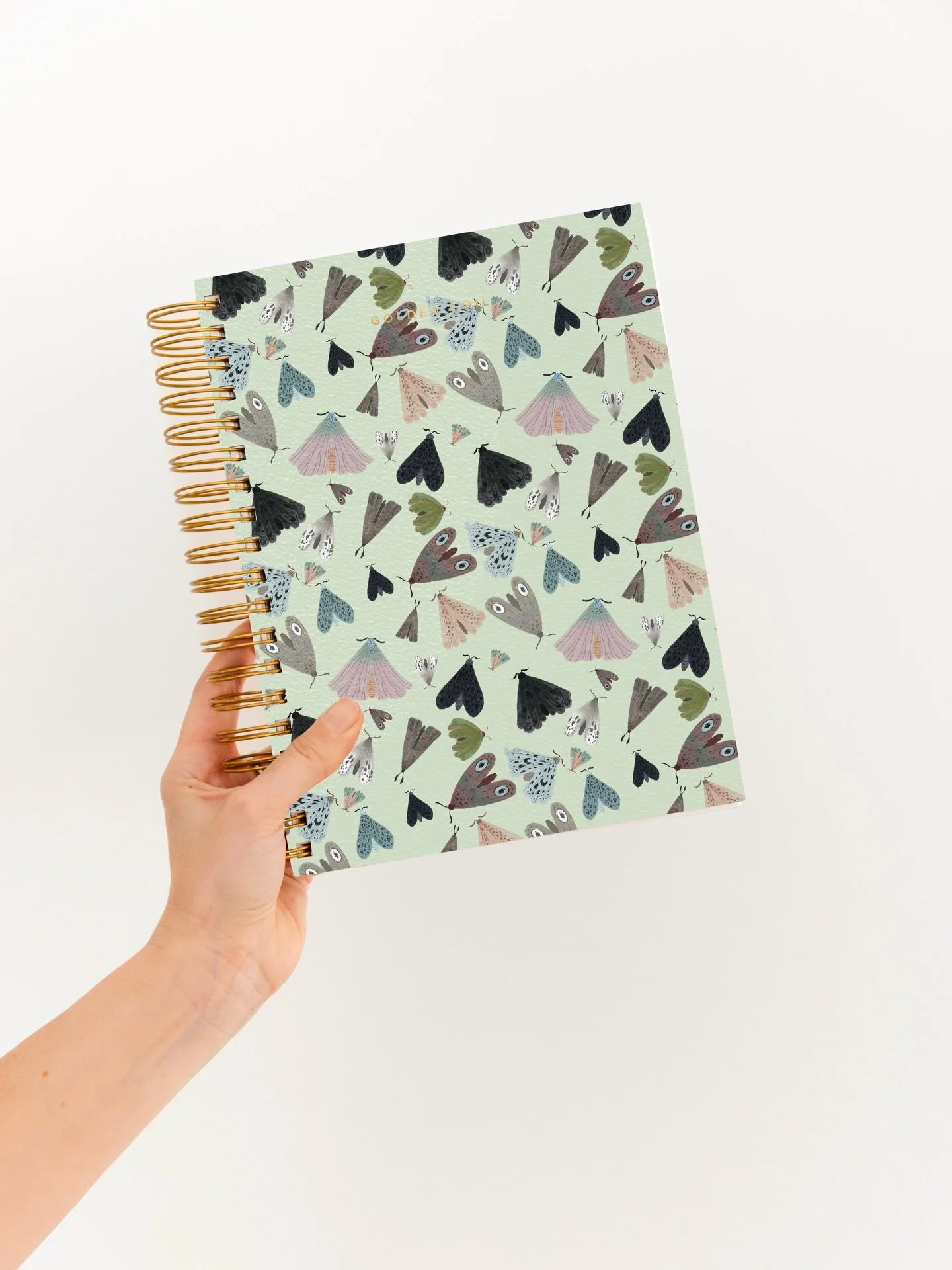 My submission for @golden.coil design contest! These moths are one of my favorite motifs I&rsquo;ve created and the.#pistachio color is having a moment in my mind. Thank you @golden.coil for this opportunity,I love all the beautiful designs I see com