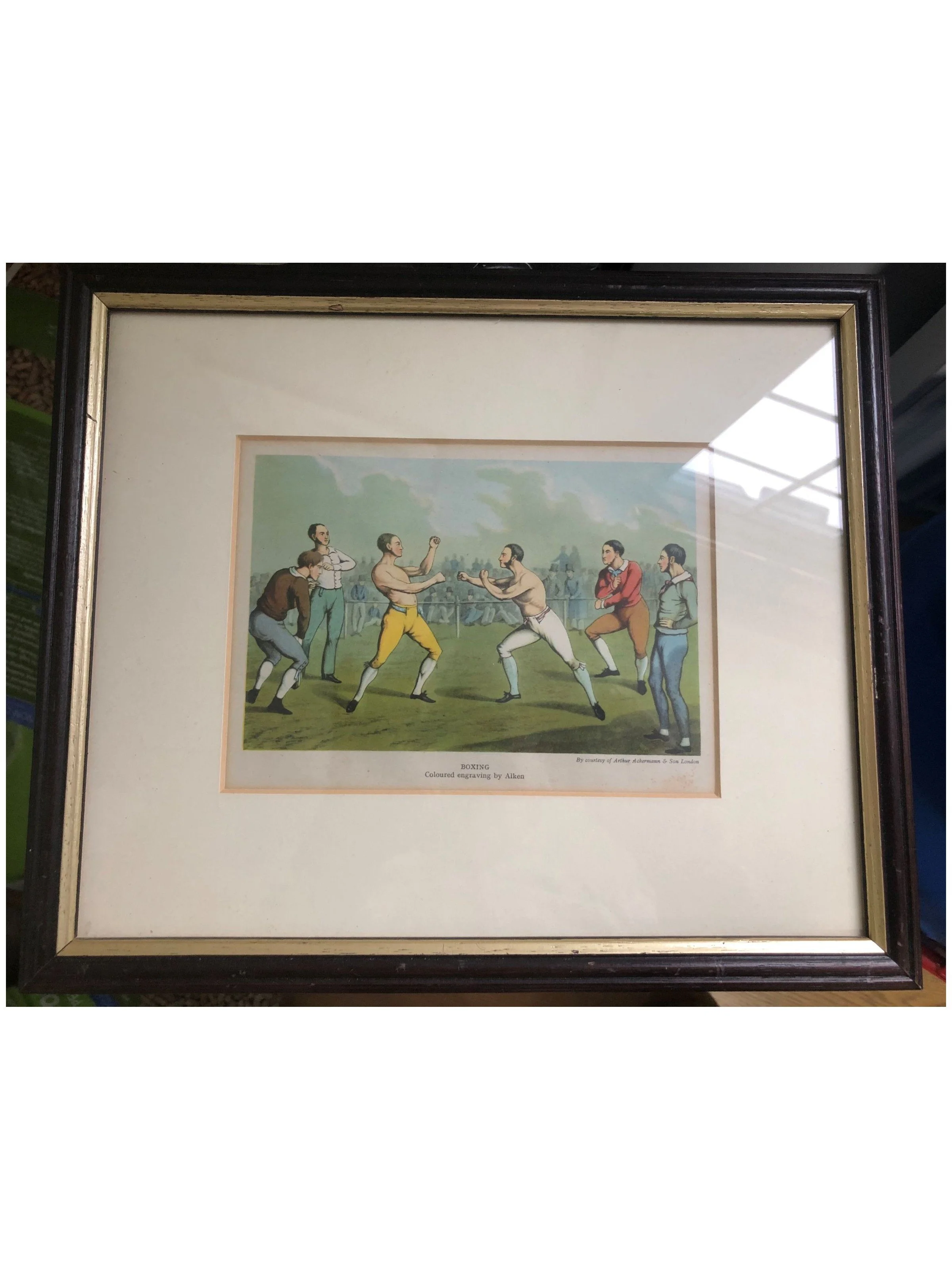 Bareknuckle Boxing Engraving