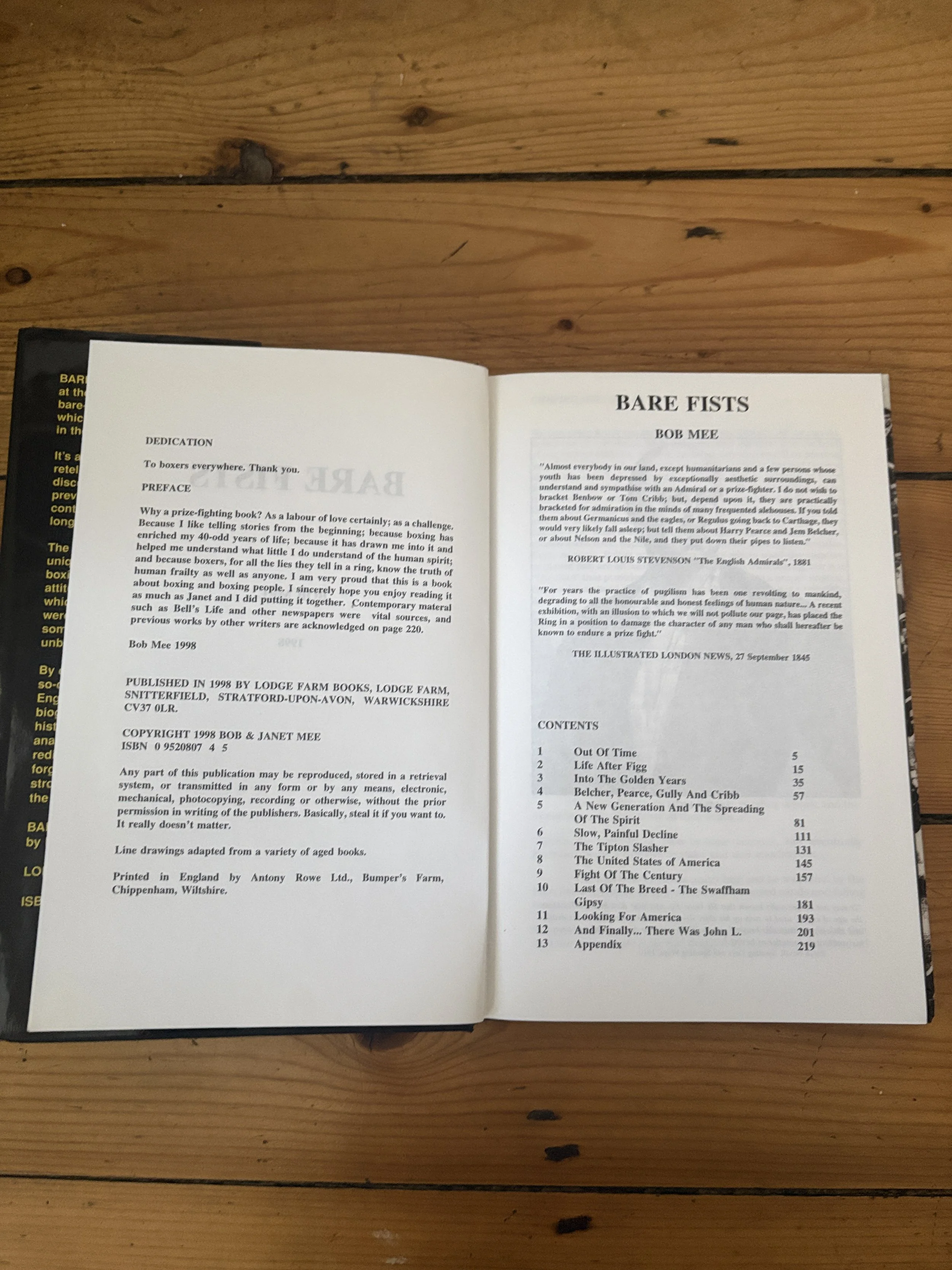 Bare Fists.. Bob Gee - Bareknuckle Boxing