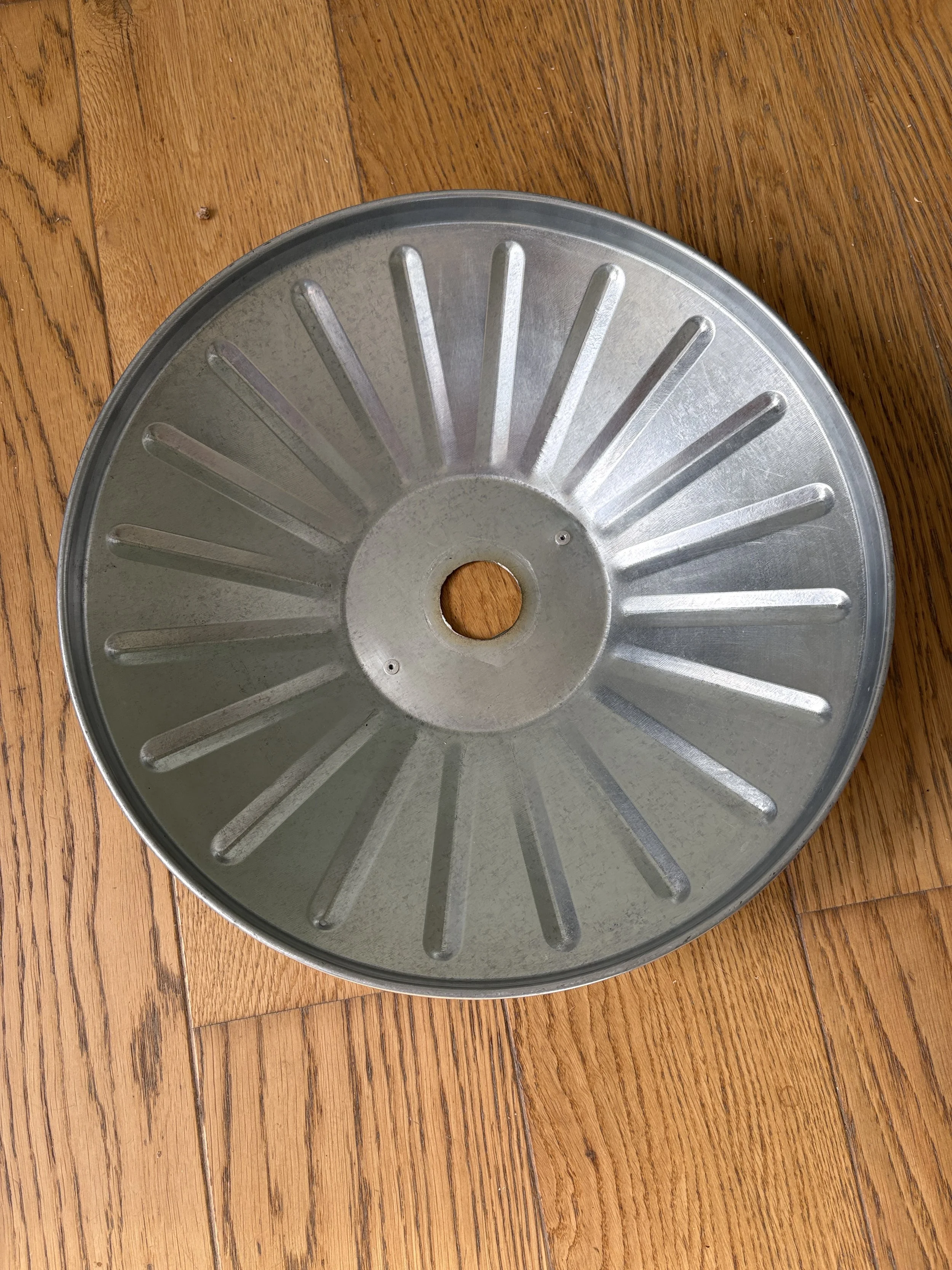 Dust-Bin Lid LampShade