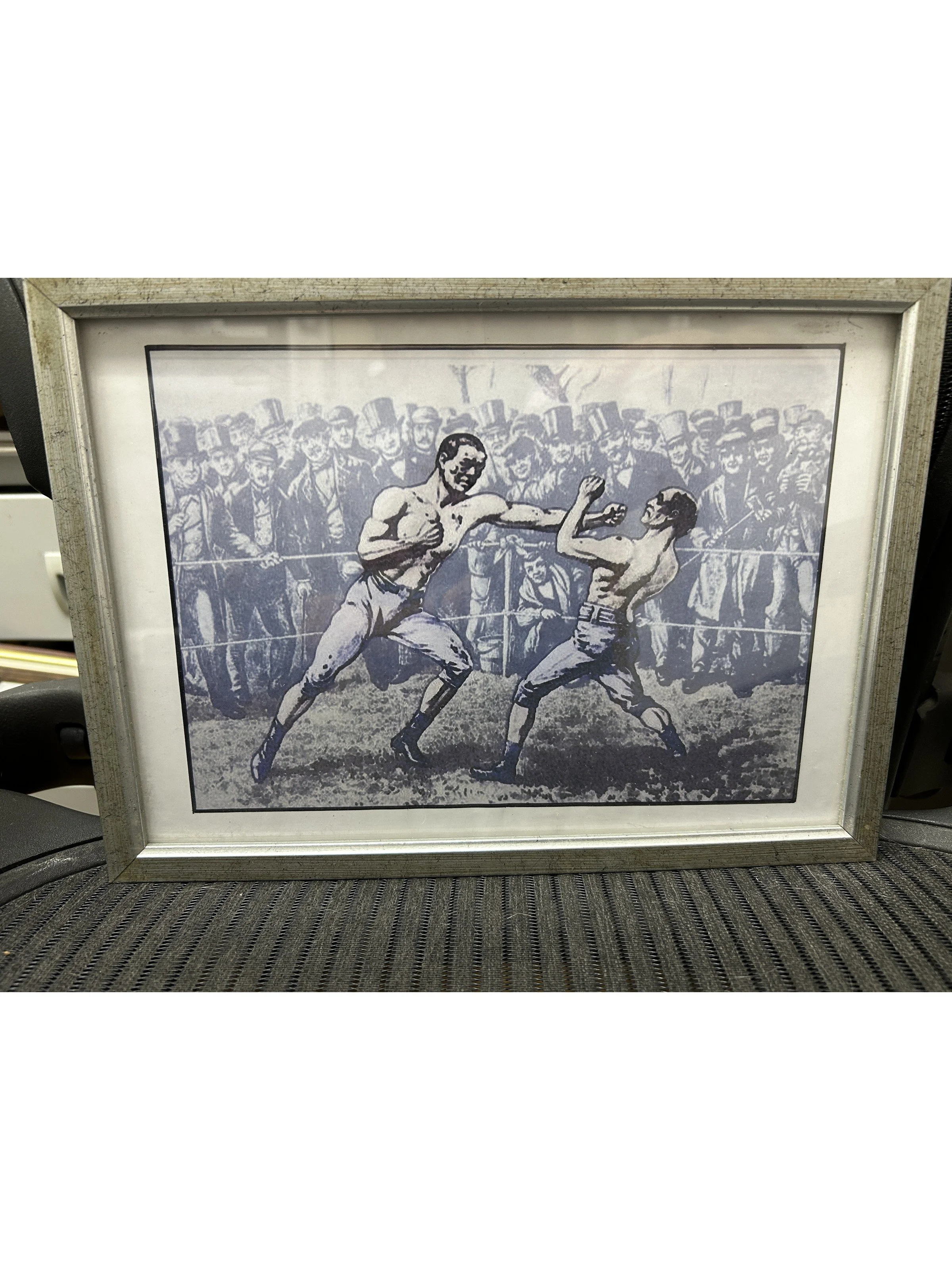 Bareknuckle Boxing Match Framed Print