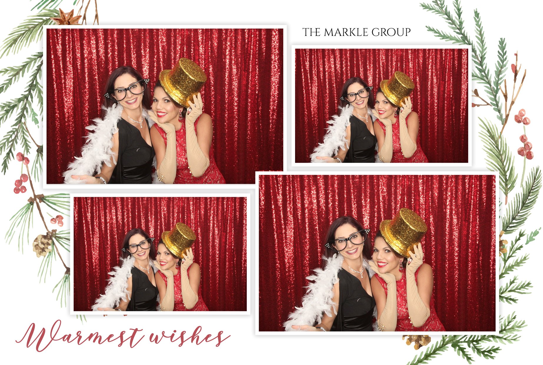 wintergreens photo booth print