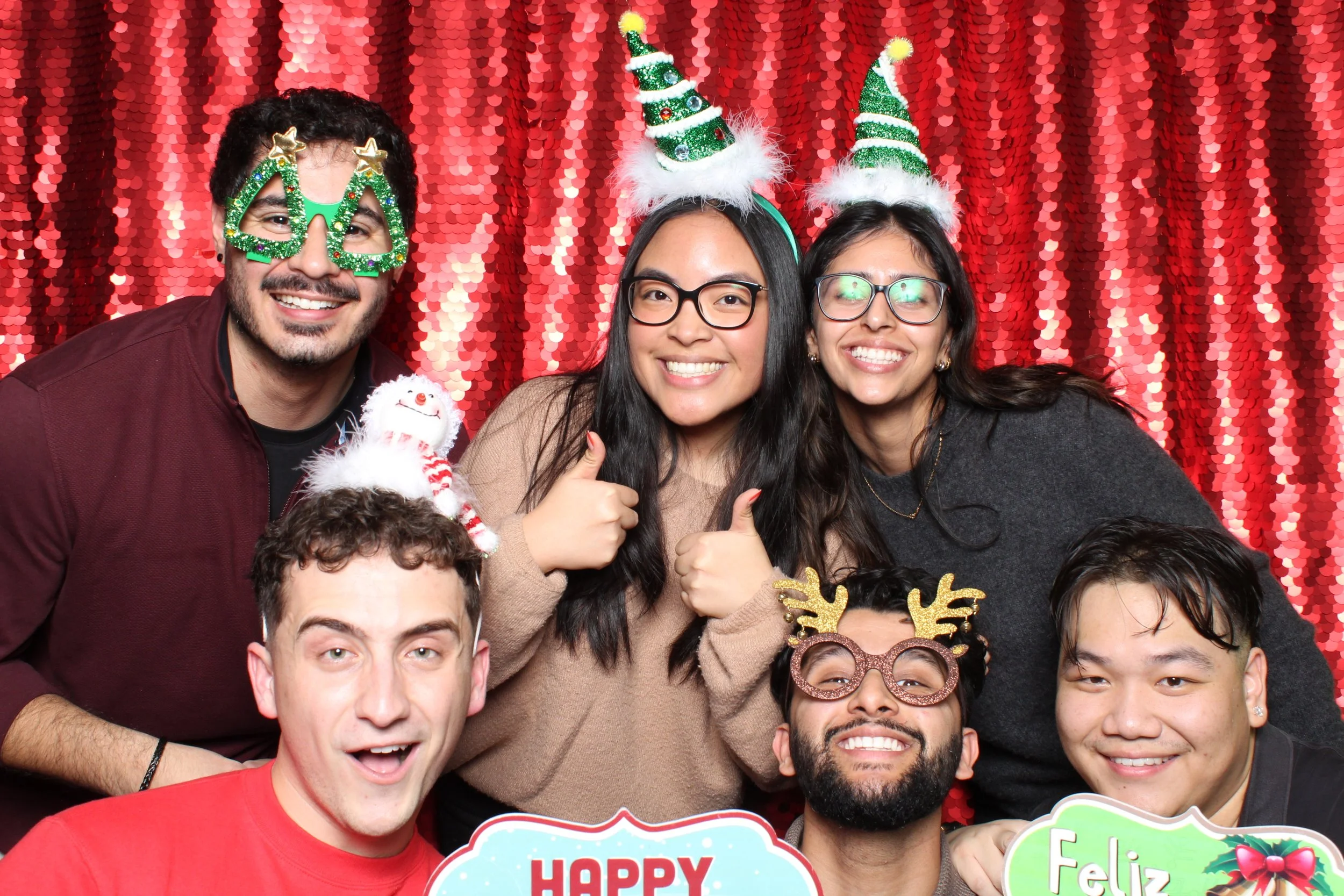 Christmas Props for Photo Booth