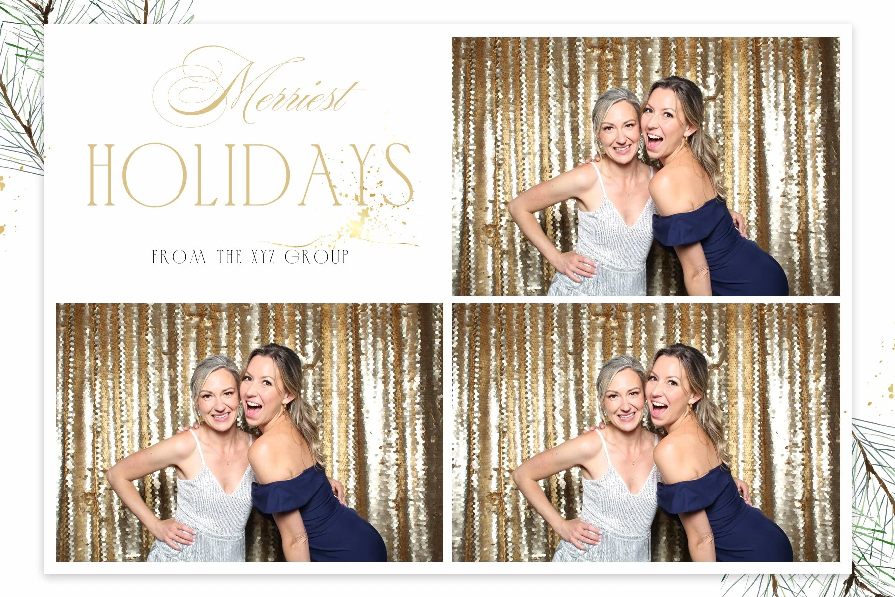 Winter Pine Photo Booth Toronto